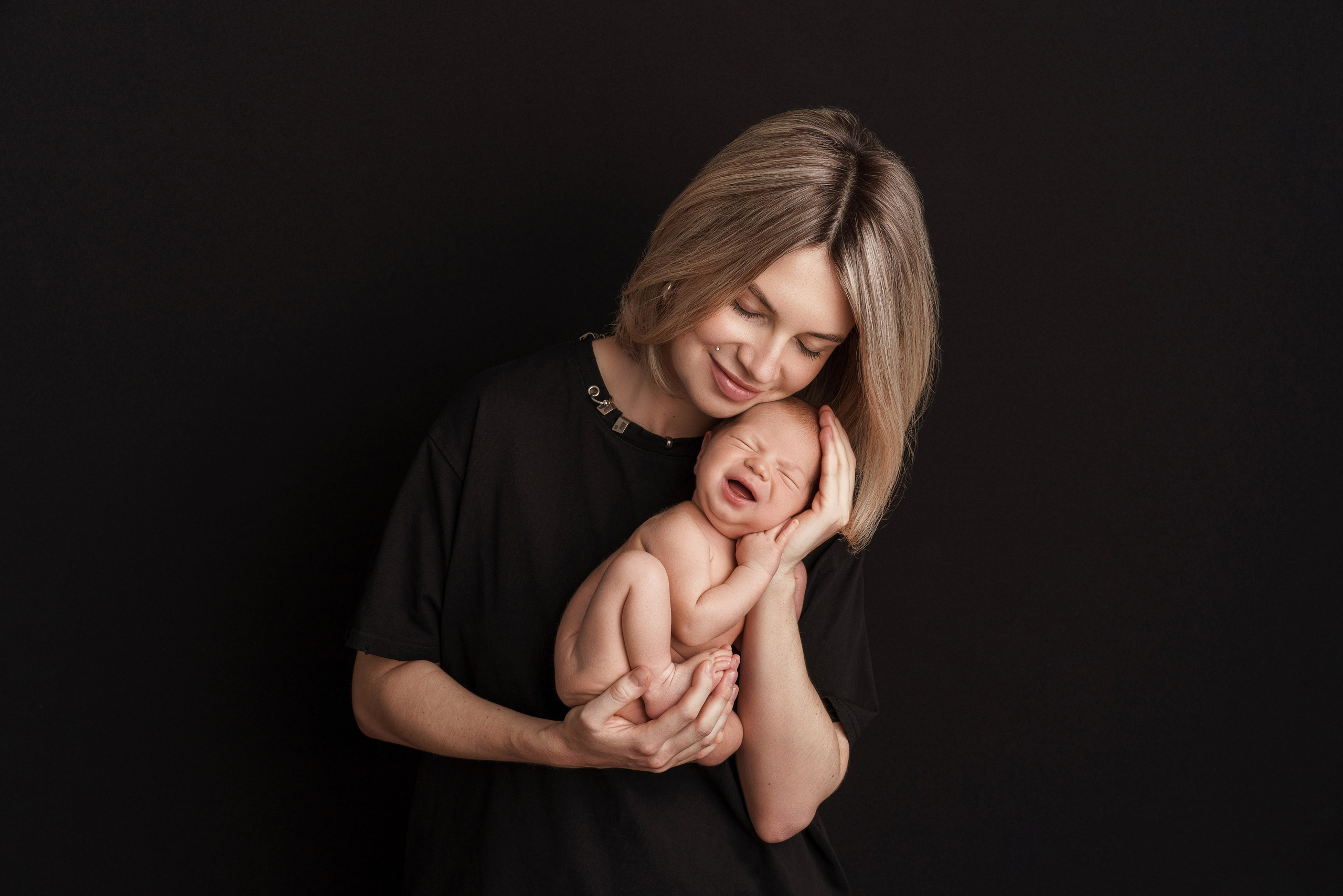 Семейные фотосессии с новорожденными | Трогательные кадры малышей и их близких в Москве и МО. Фотосессия новорожденных в Москве и Московской области | Профессиональный фотограф newborn — Татьяна Иванова