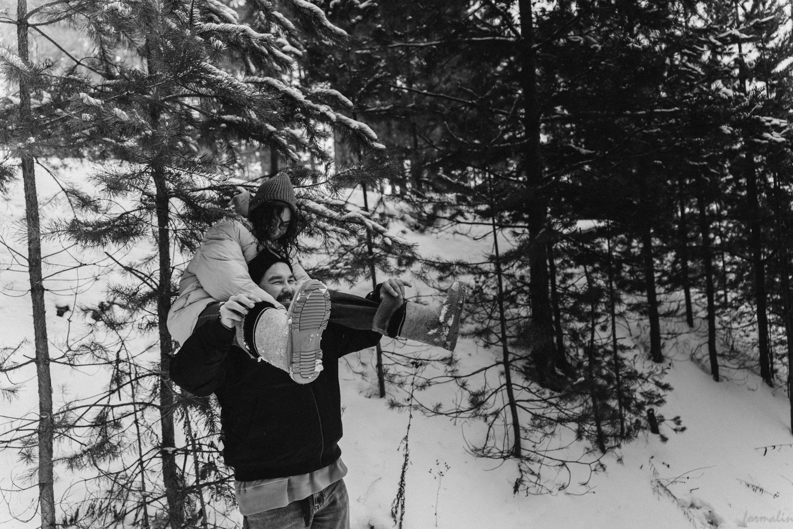 Романтичный снегопад. Алиса Никитцова | Фотограф в Казани