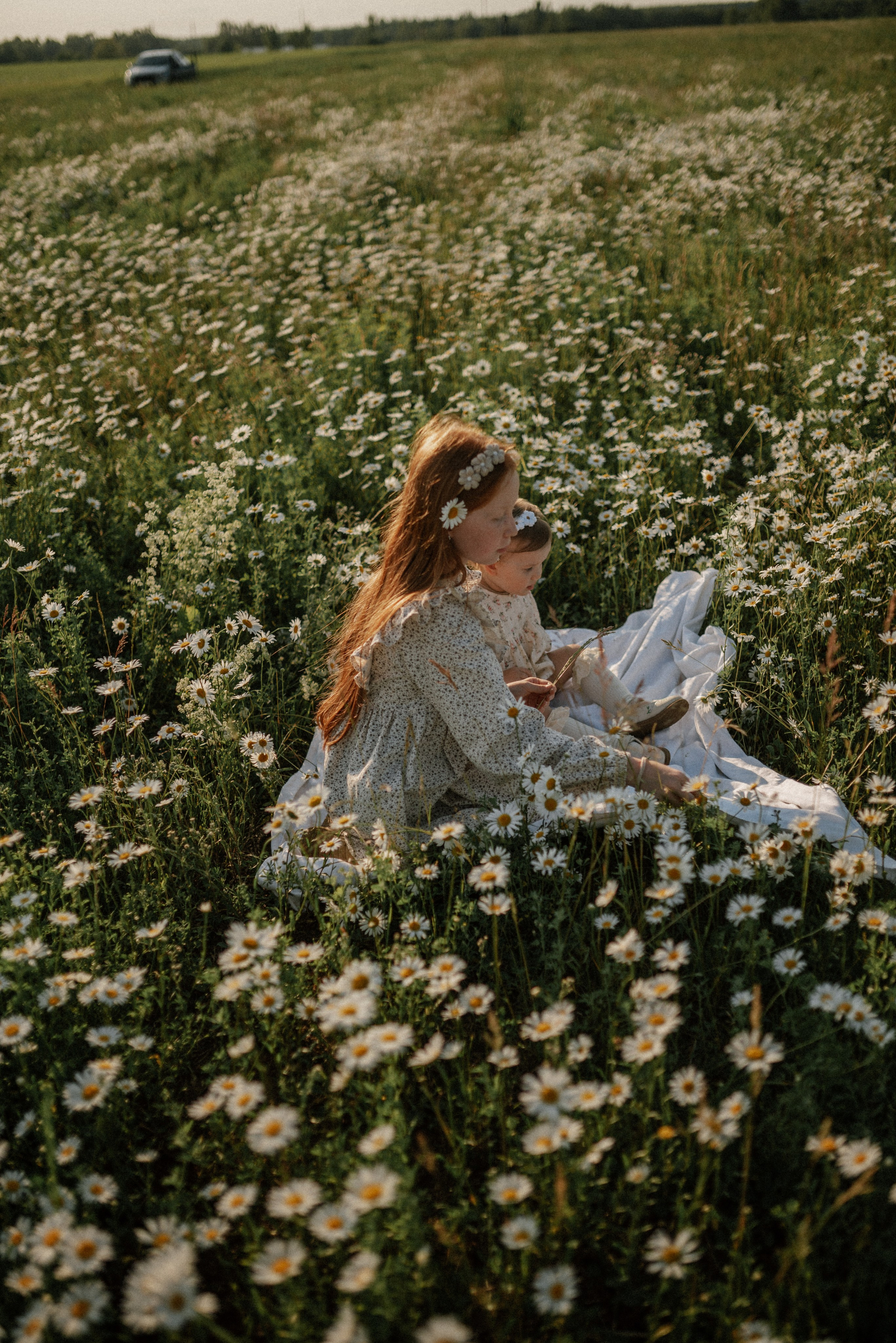 Ида, Мира и ромашки. Свадебный и семейный фотограф Кожевникова Лариса