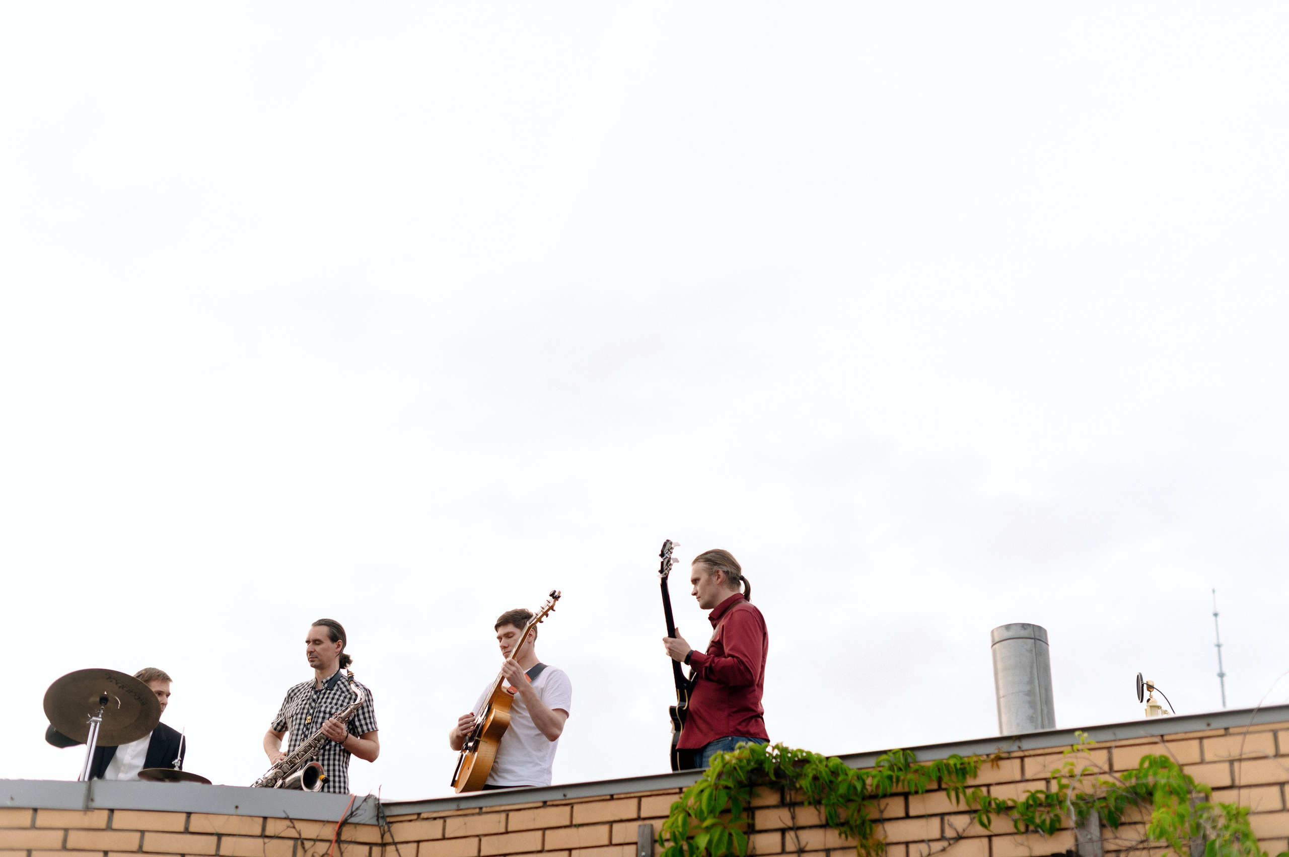 ДЖАЗ НА КРЫШЕ. Шашкова Вероника / Свадебный и семейный фотограф Москва и Ярославль