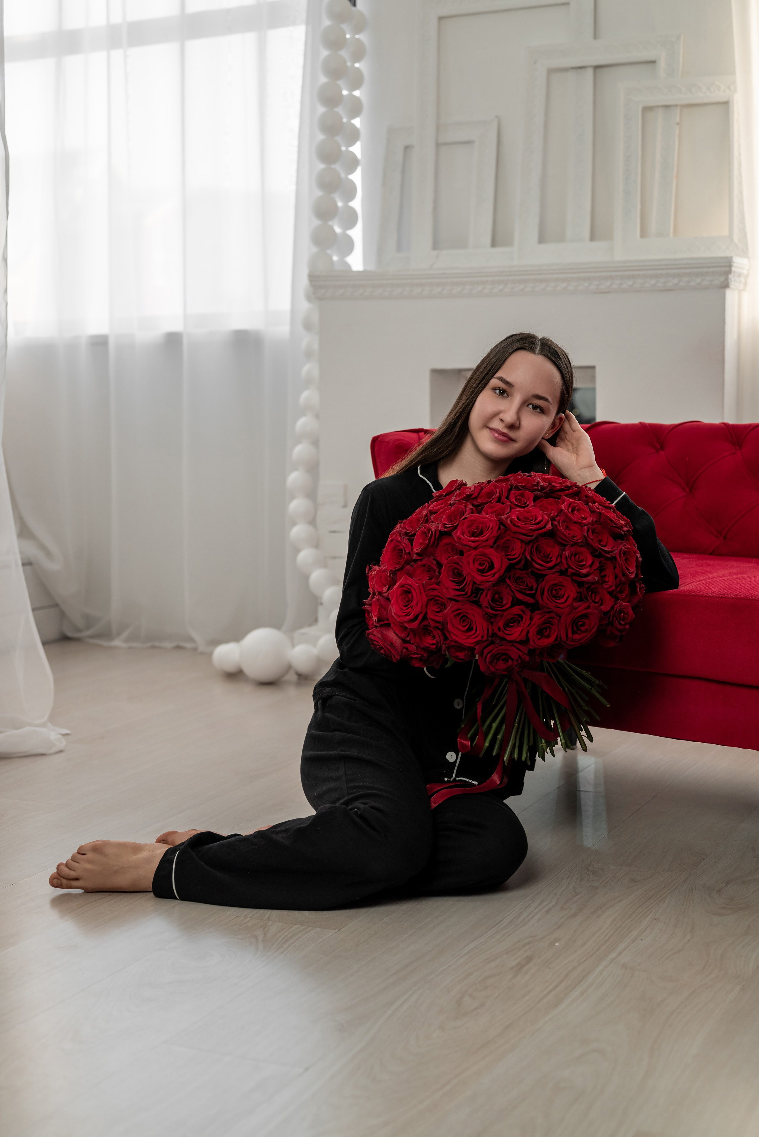 Фотопроект *101 красная роза* 2025 г. Фотограф в городе Салават