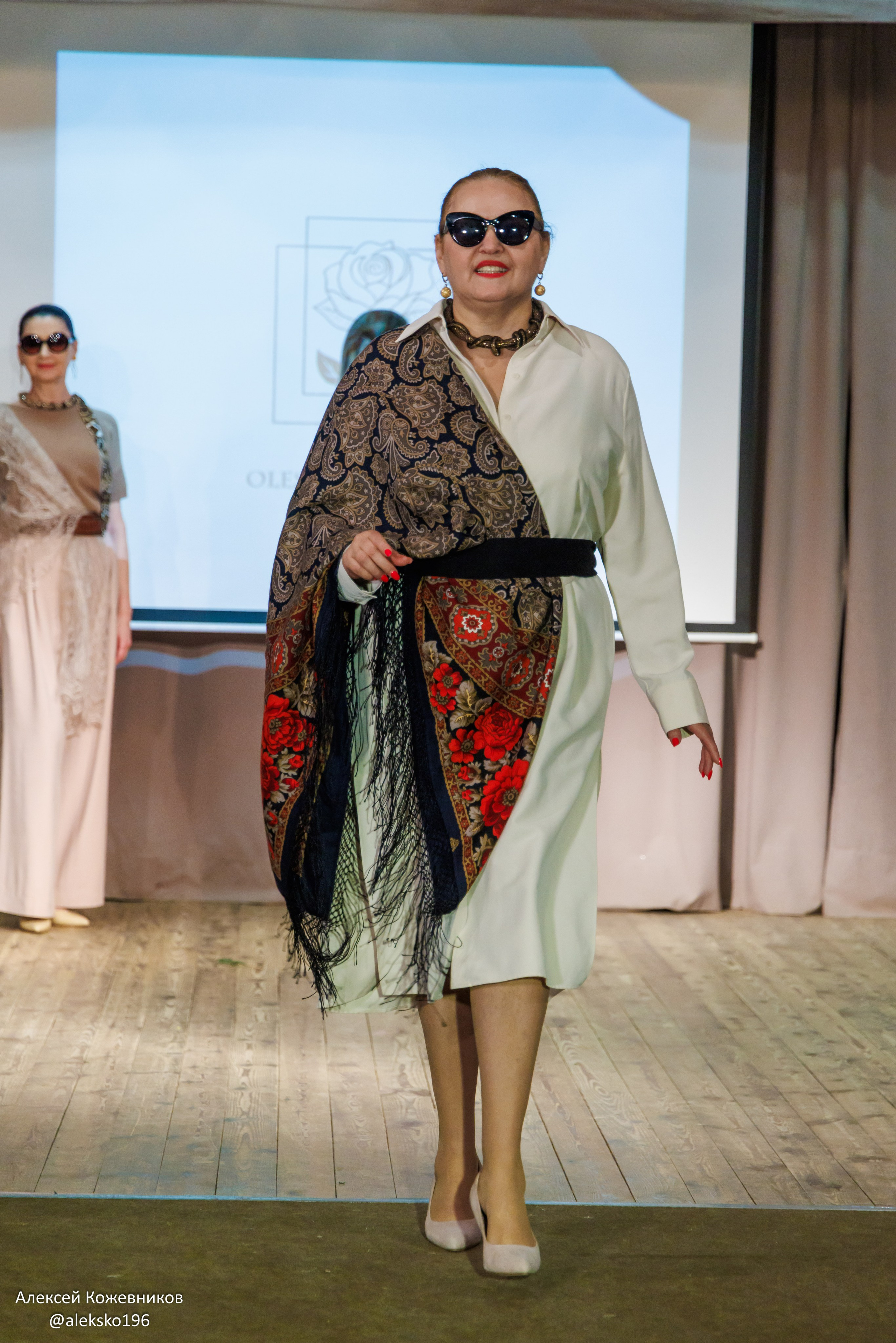 Фестиваль моды «Многогранный блеск под любым углом», 2025. Коллекционер и искусствовед Олеся Ястребова