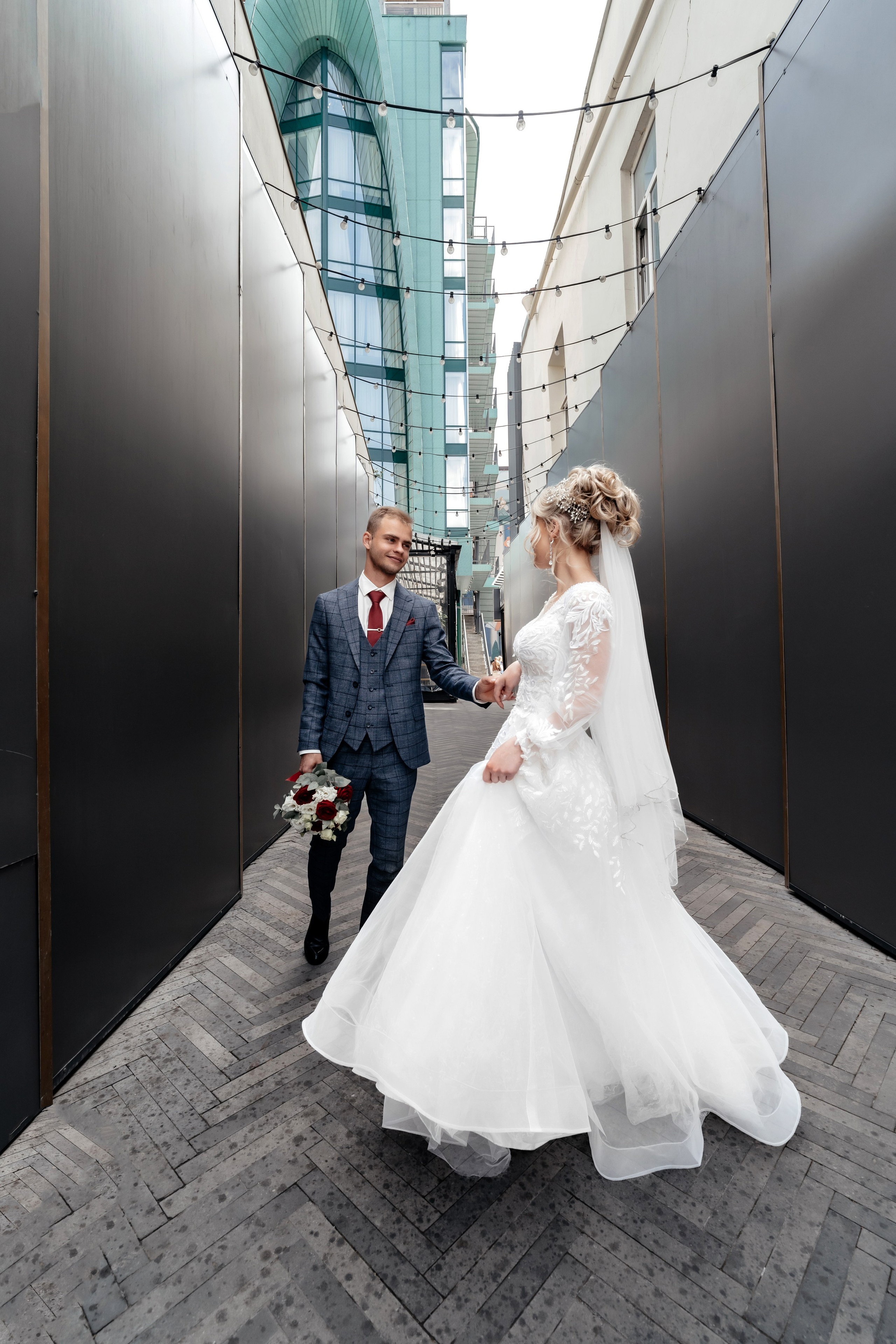 Свадебная фотосессия в отеле Арка