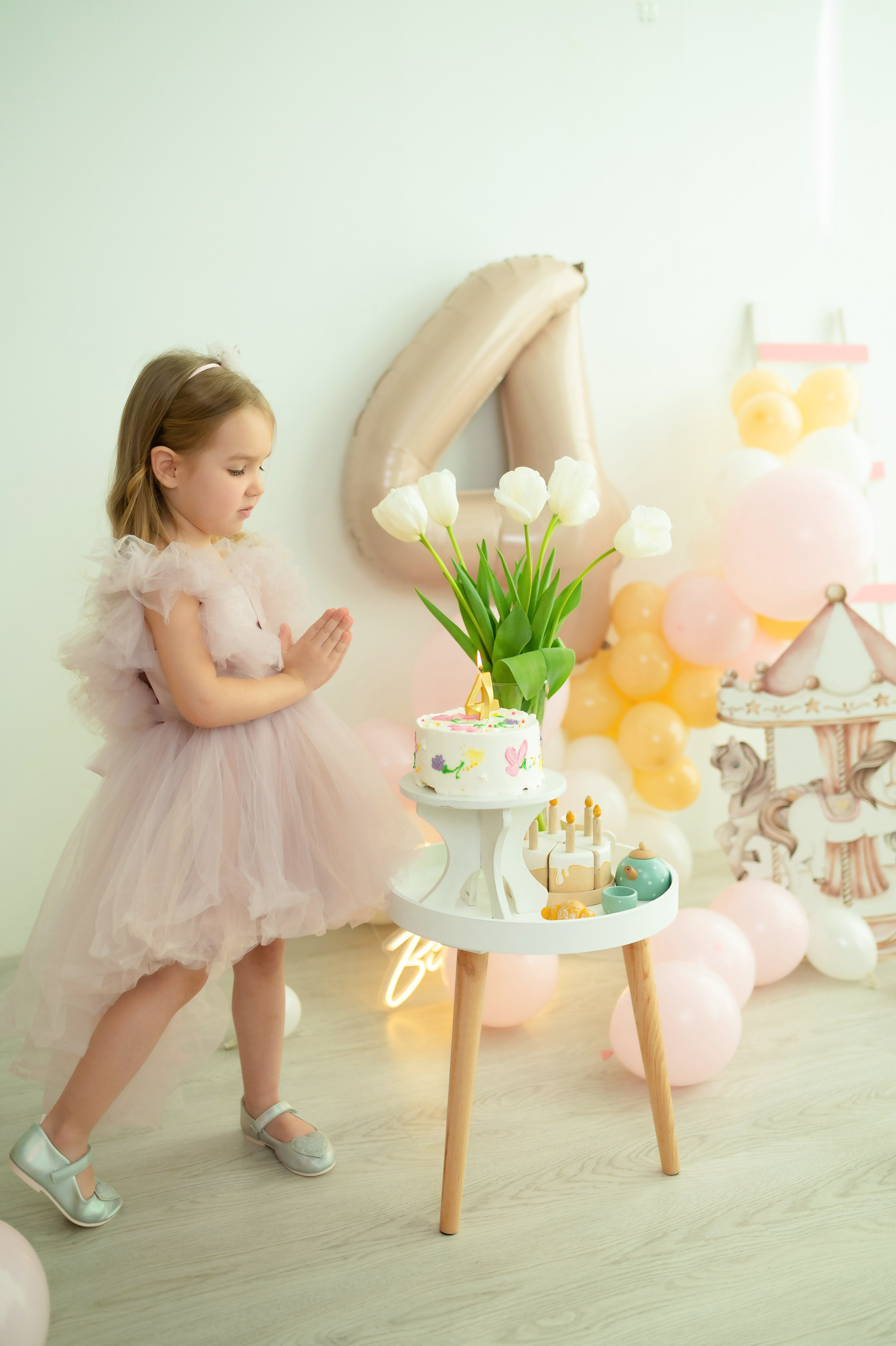 Фотосессия ко Дню Рождения! Алисе — 4 года!. Детский фотограф Ирина Глебова