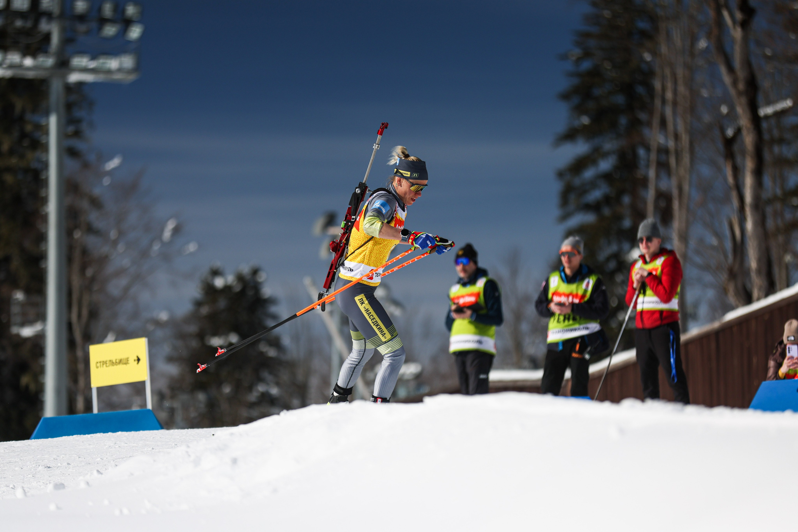 Биатлон спринт