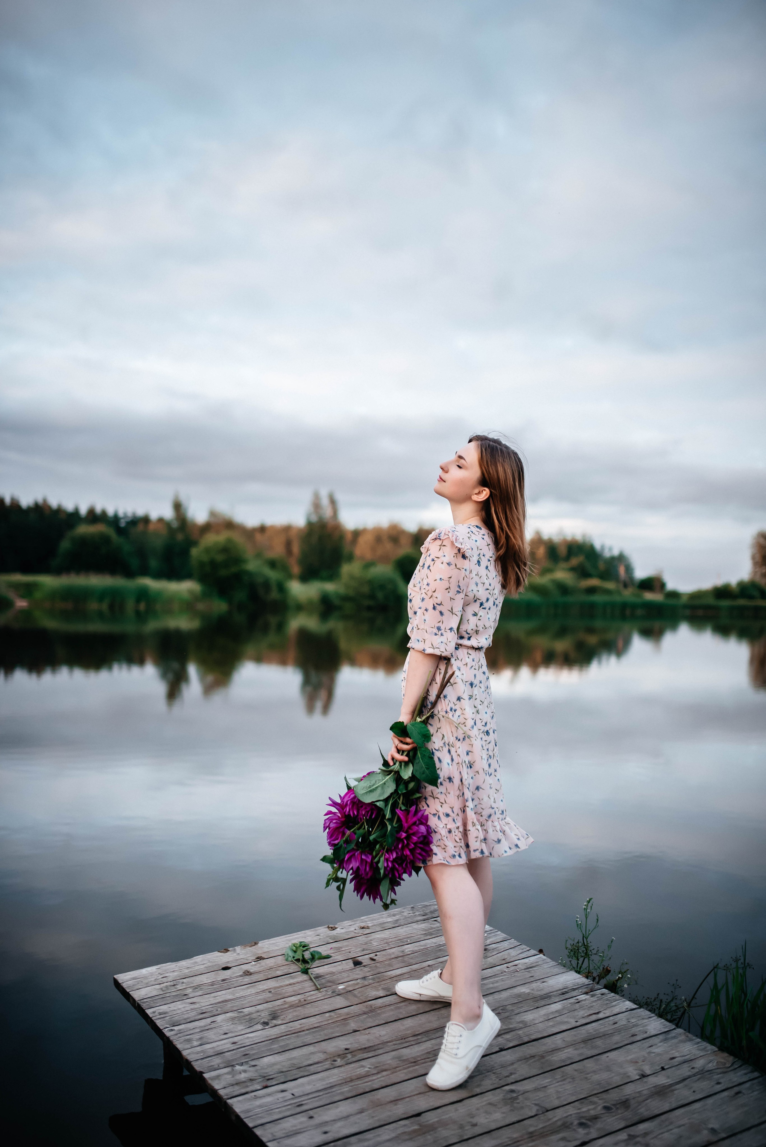 Маша, лето, закат. Главная