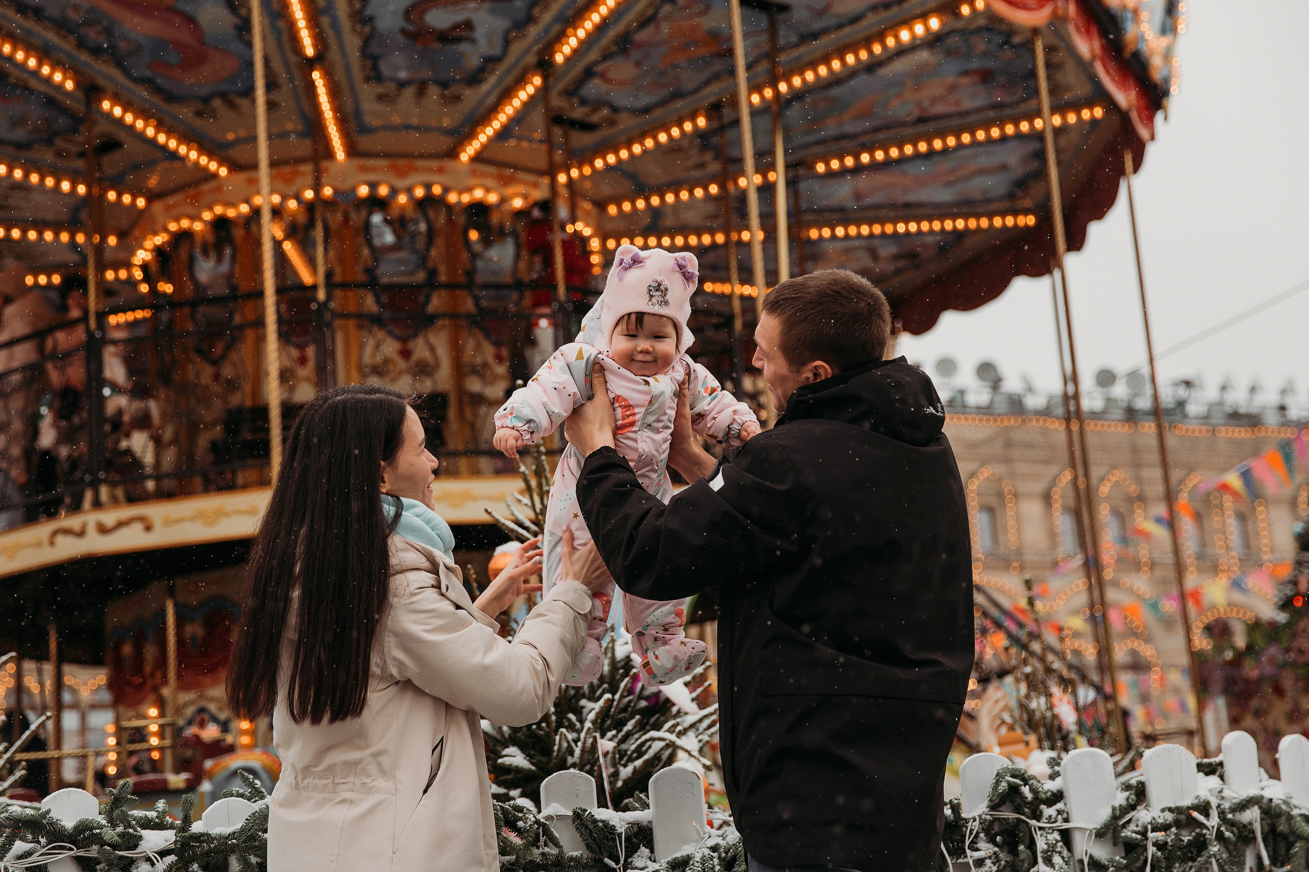 Новогодние прогулки. Персональный, семейный и портретный фотограф в Воронеже Майя Яхонтова
