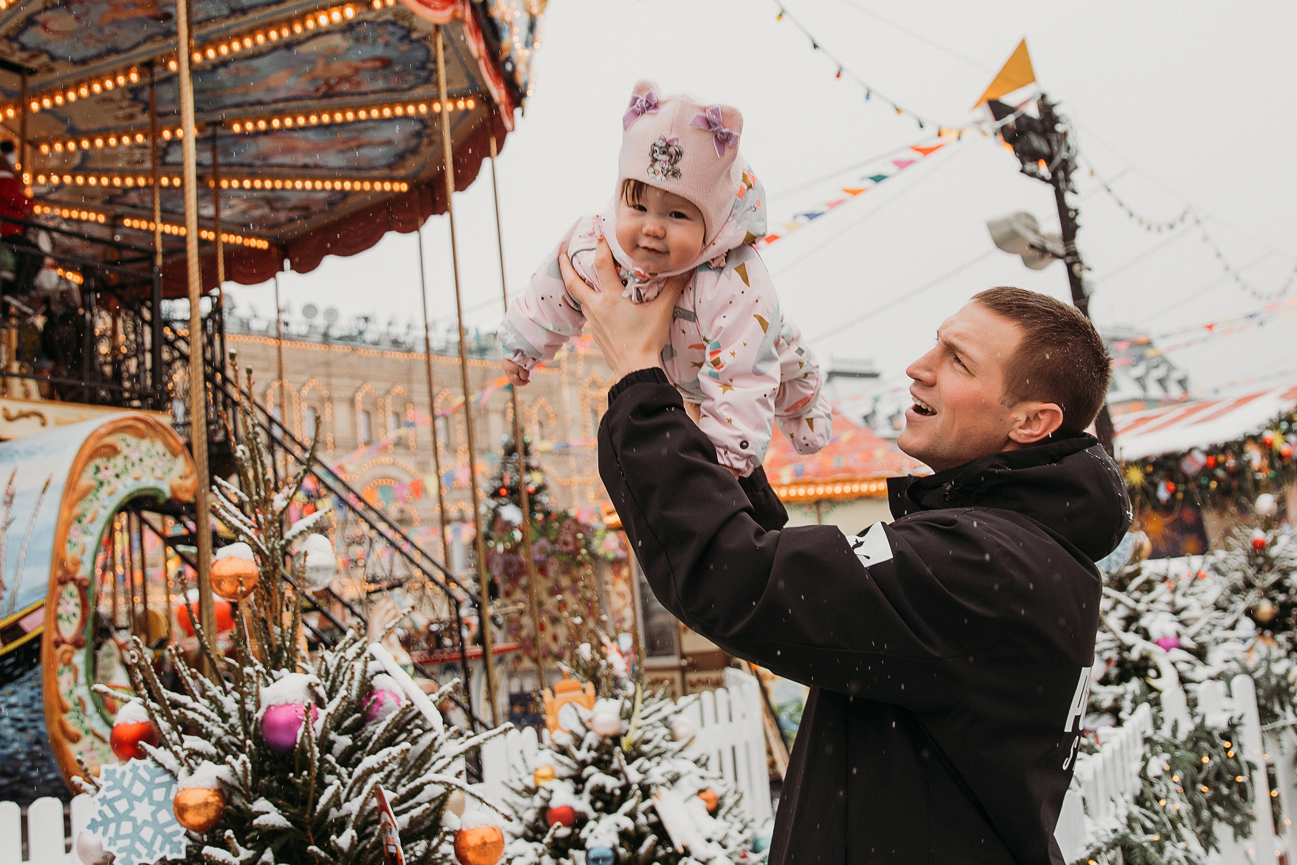 Новогодние прогулки. Персональный, семейный и портретный фотограф в Воронеже Майя Яхонтова