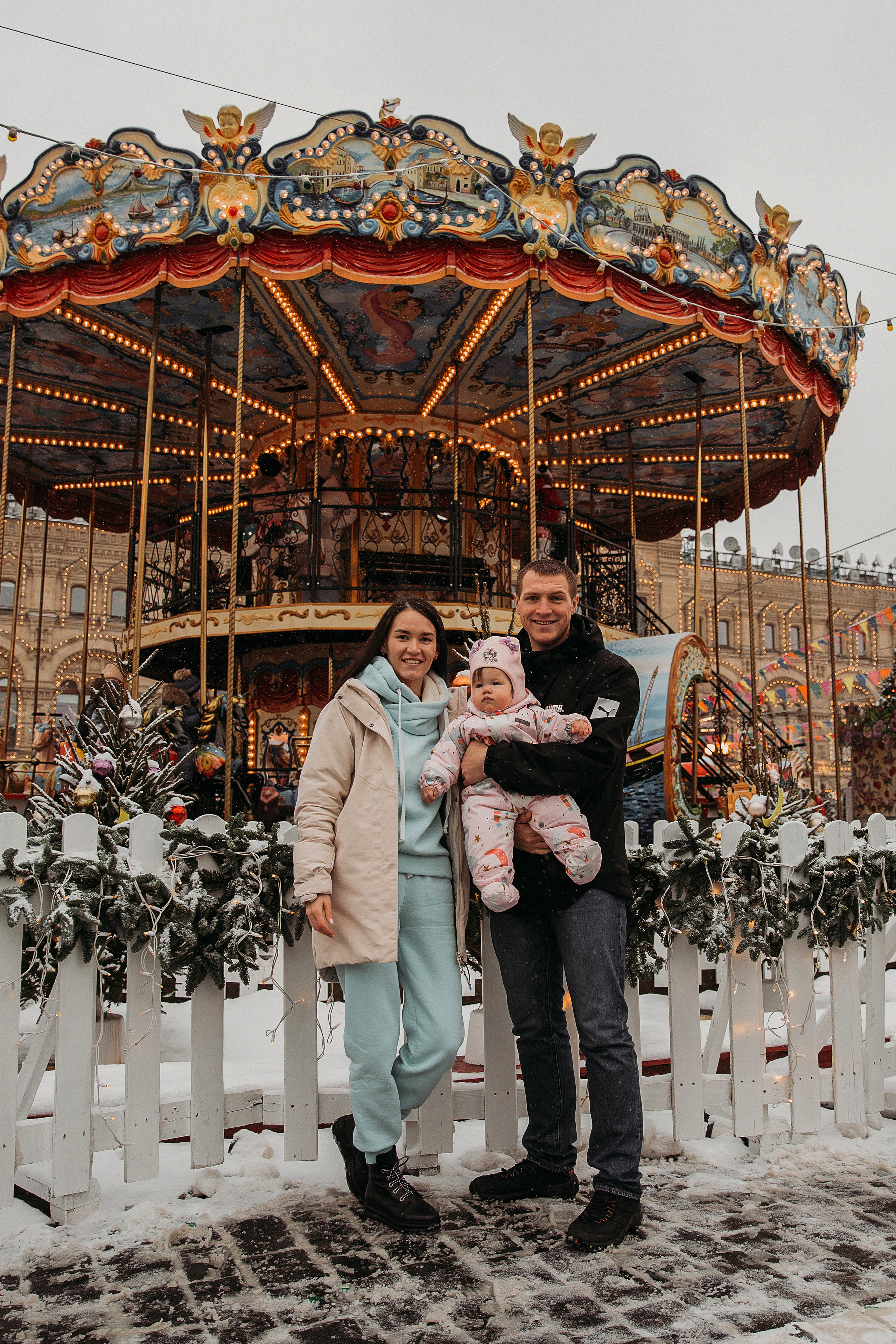 Новогодние прогулки. Персональный, семейный и портретный фотограф в Воронеже Майя Яхонтова