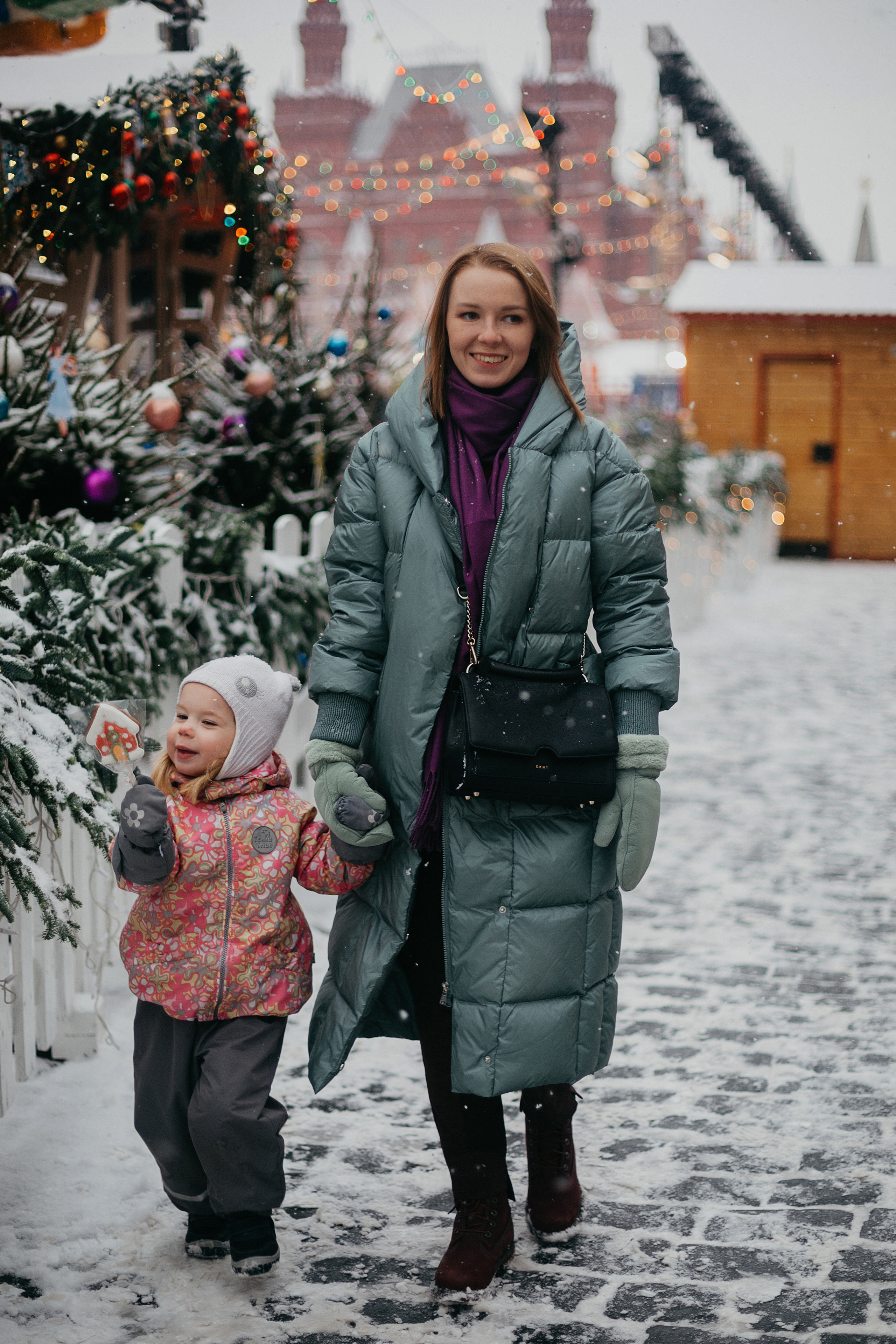 Новогодние прогулки. Персональный, семейный и портретный фотограф в Воронеже Майя Яхонтова
