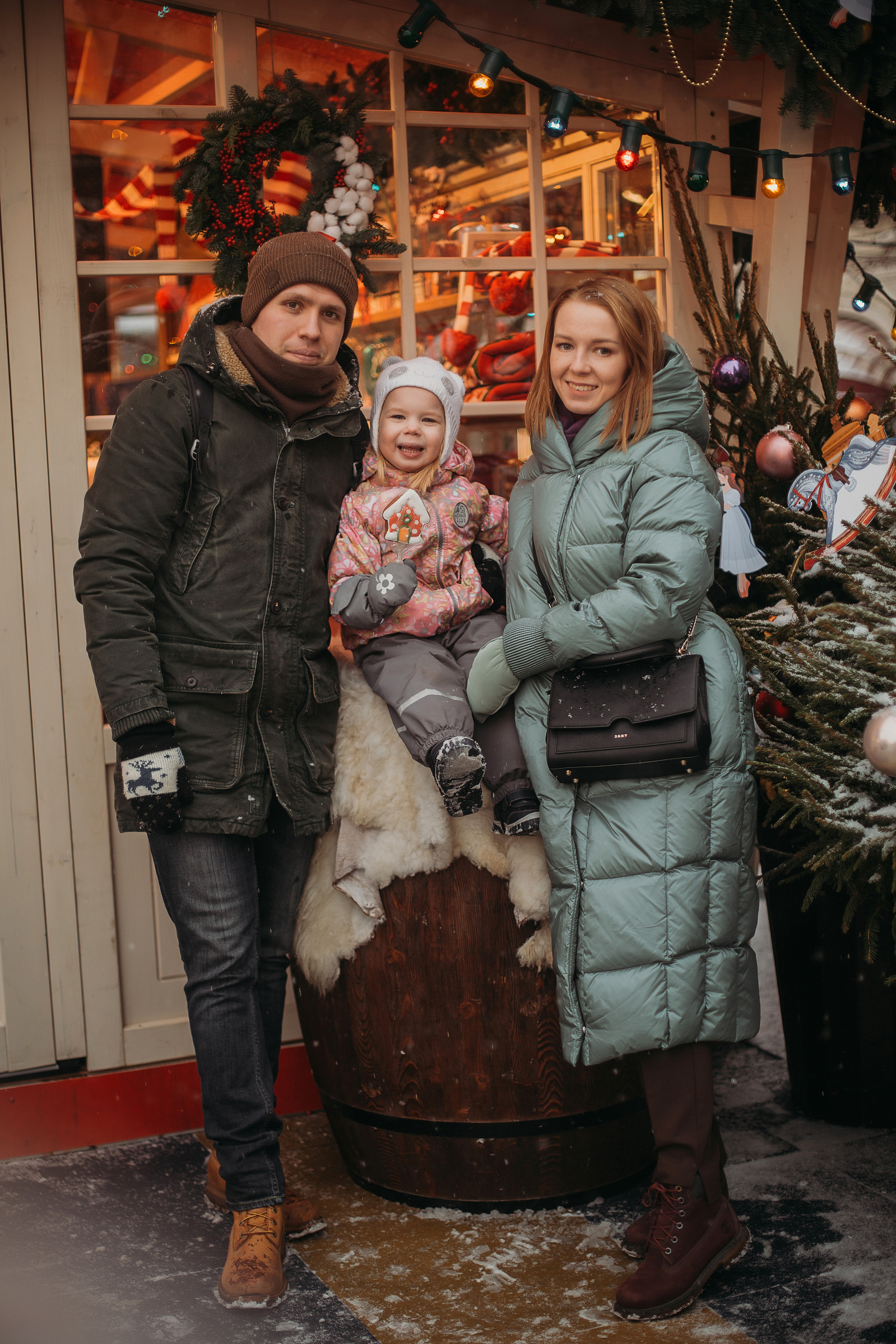 Новогодние прогулки. Персональный, семейный и портретный фотограф в Воронеже Майя Яхонтова