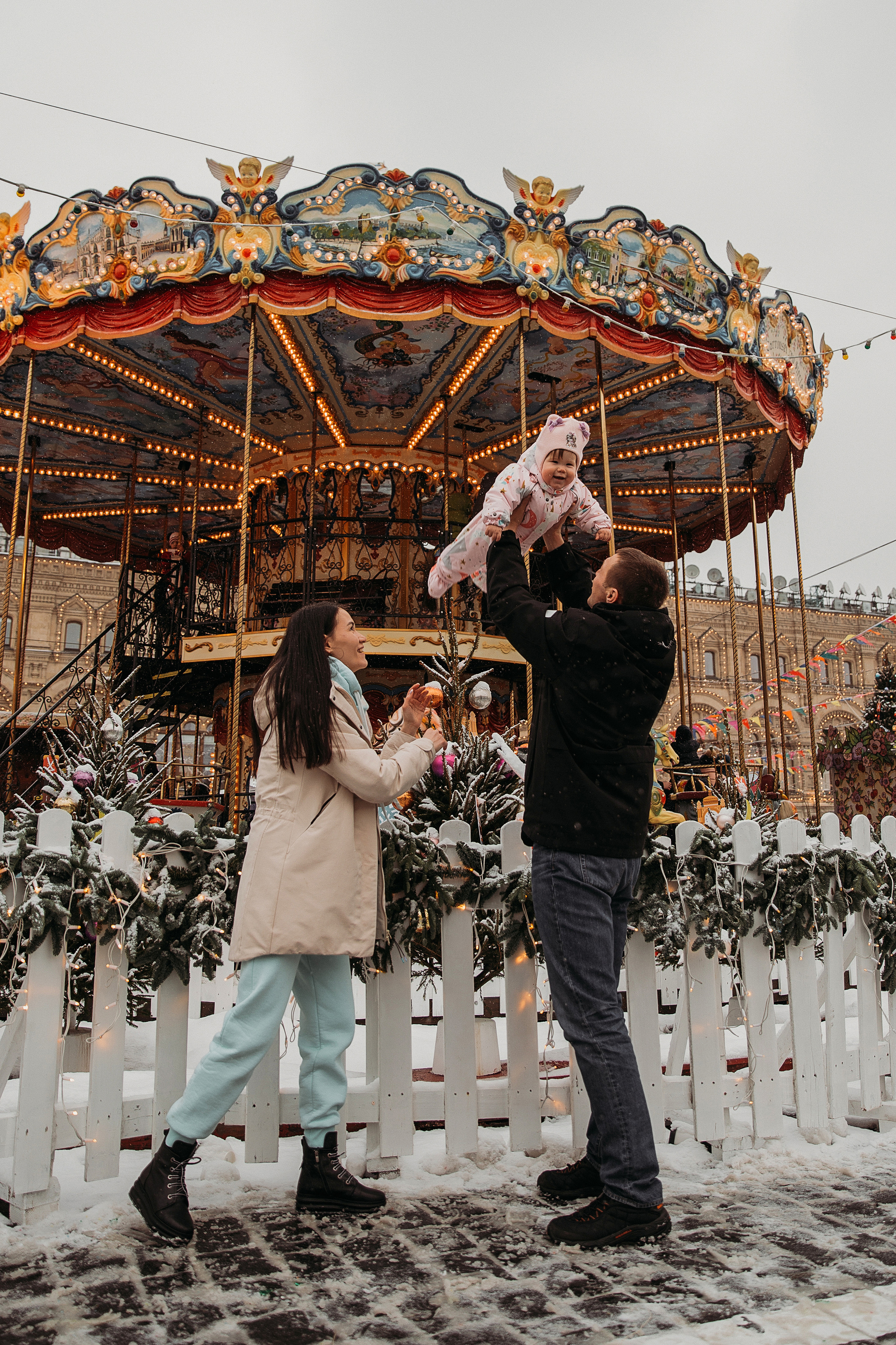 Новогодние прогулки. Персональный, семейный и портретный фотограф в Воронеже Майя Яхонтова