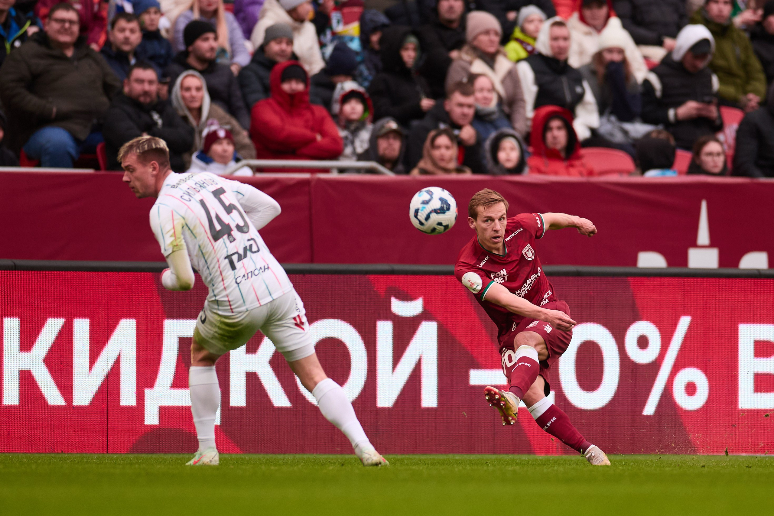 ФК Рубин — ФК Локомотив. Спортивный репортажный фотограф Казань Нафис Сиразетдинов