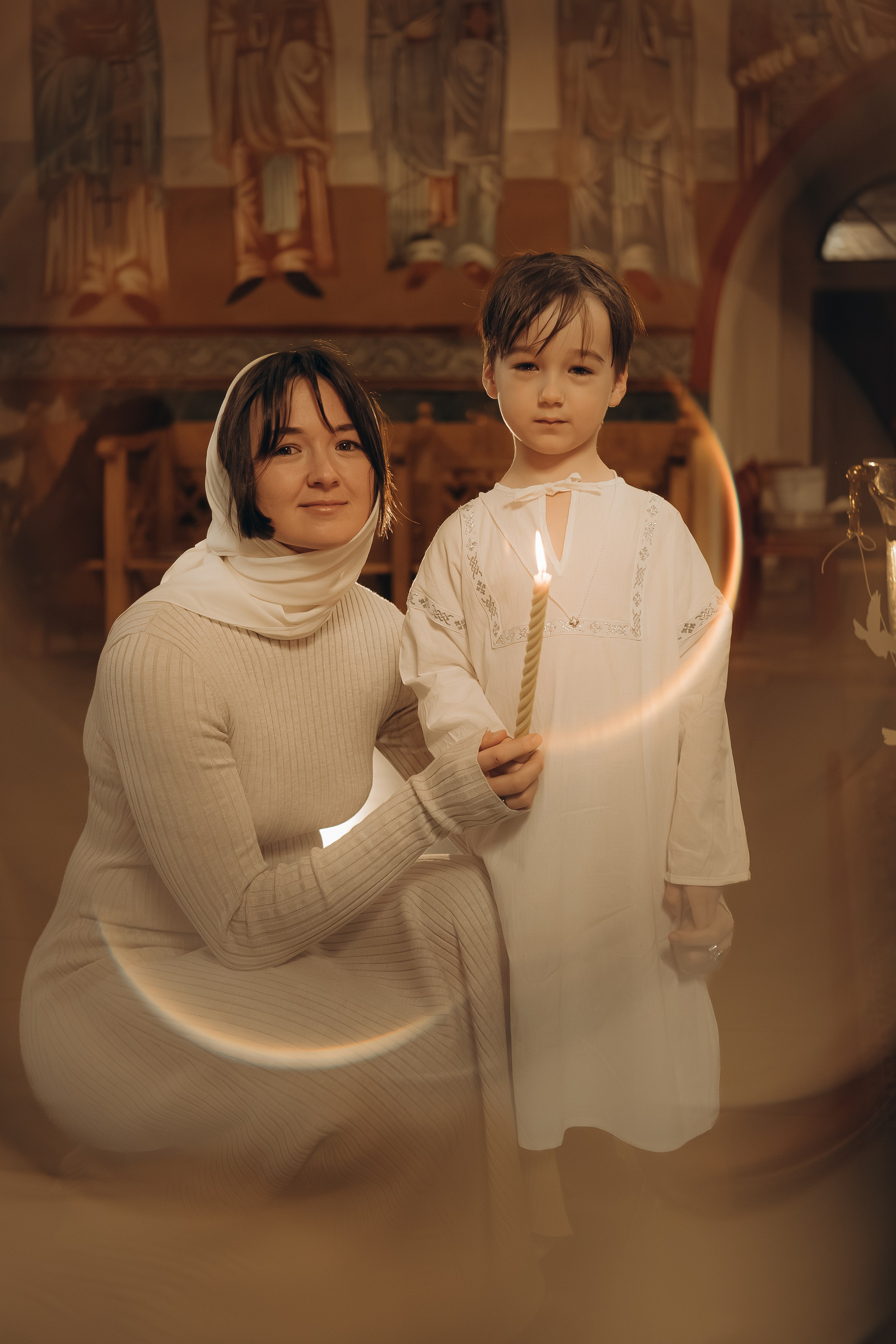 Таинство Крещения Платона. Семейный и детский фотограф в Москве Митенкова Мария