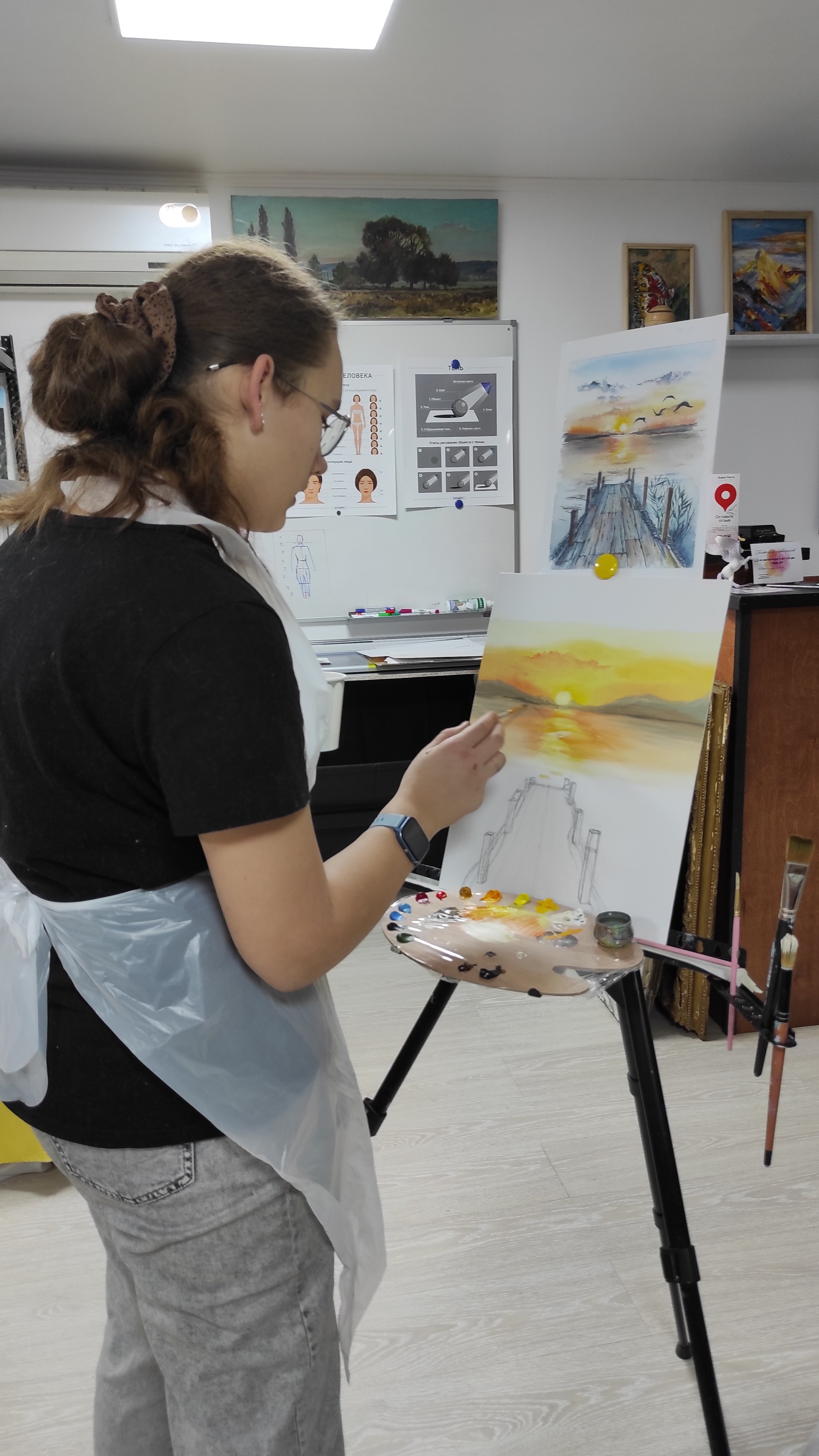 Подростки и дети постарше. Арт-вечеринки и мастер-классы в Москве для взрослых и детей