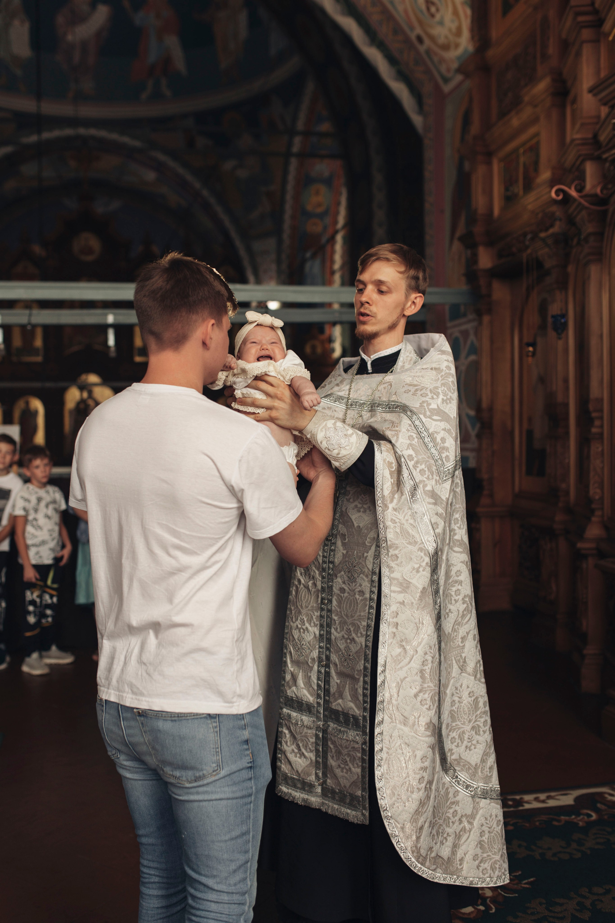 Крещение Майя/Кафедральный собор во имя Святого Благоверного Князя Александра Невского. Свадебный и Семейный фотограф Нижний Новгород|Надюша Стёпина