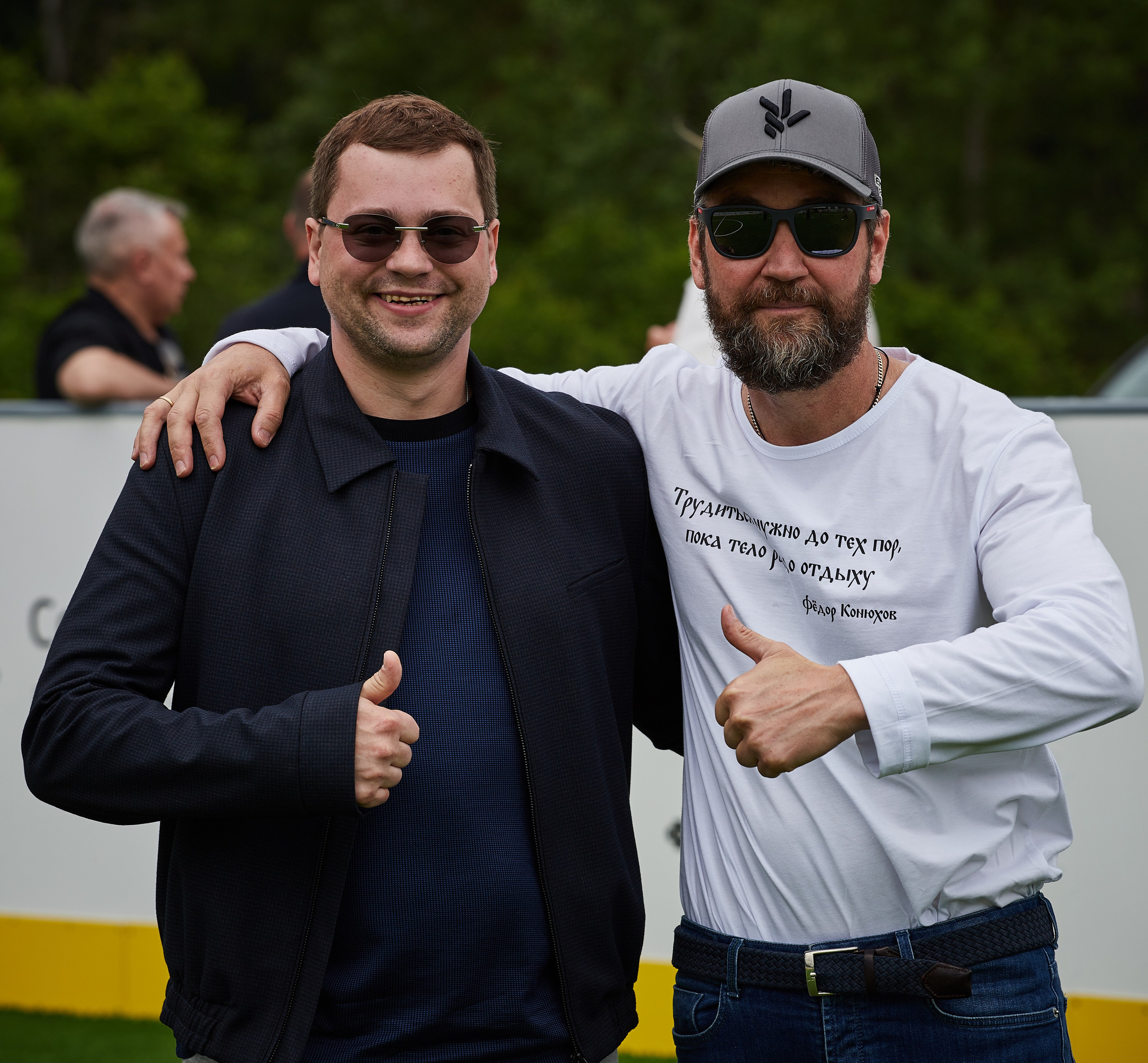 Открытие хоккейной площадки с Федором Конюховым. Репортажный Фотограф