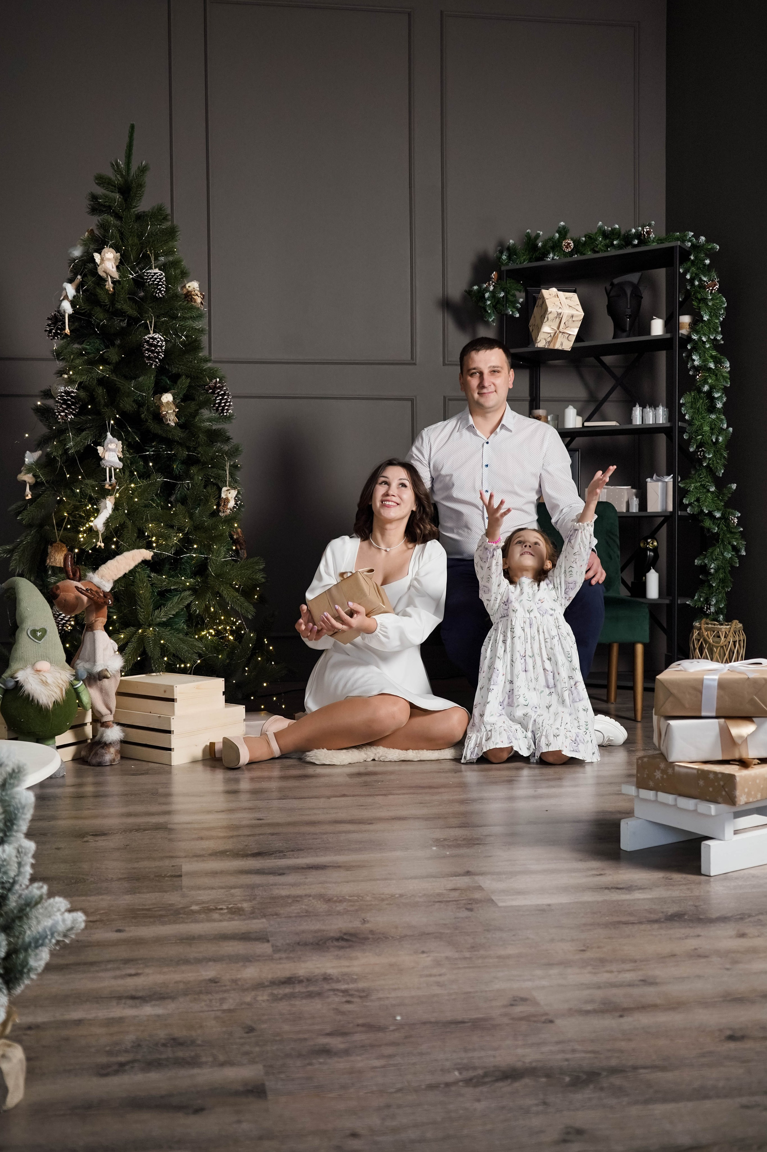 Сергей, Екатерина и Полинока. Семейный и детский фотограф Зеленоград Кудашова Наиля