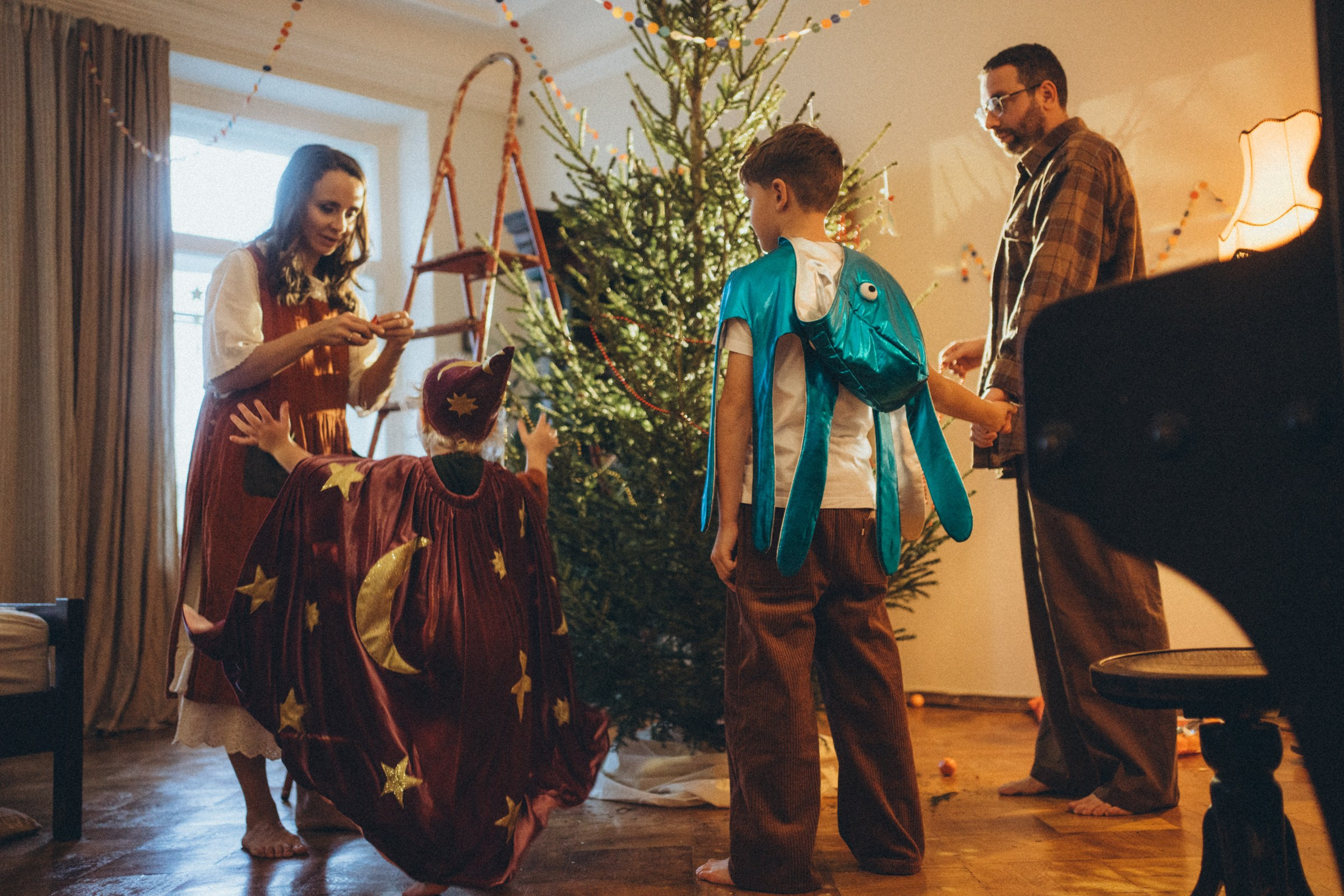 Новогодний карнавал. Семейный и детский фотограф и видеограф в Москве, Серпухове и Тарусе Валерия Сорокина