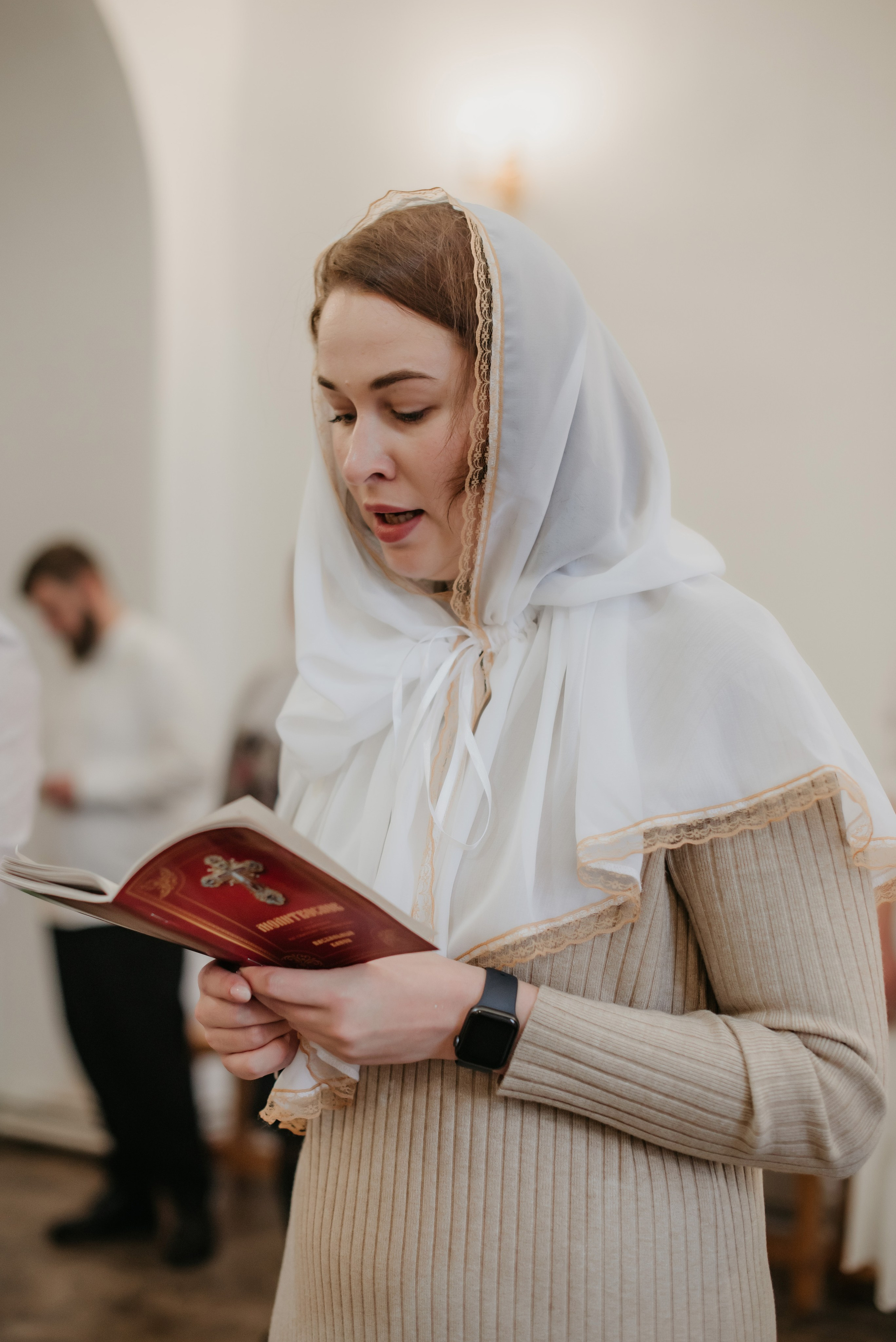Таинство крещения Анны. Свадебный, семейный и портретный фотограф в Суворове Анастасия Седыкин