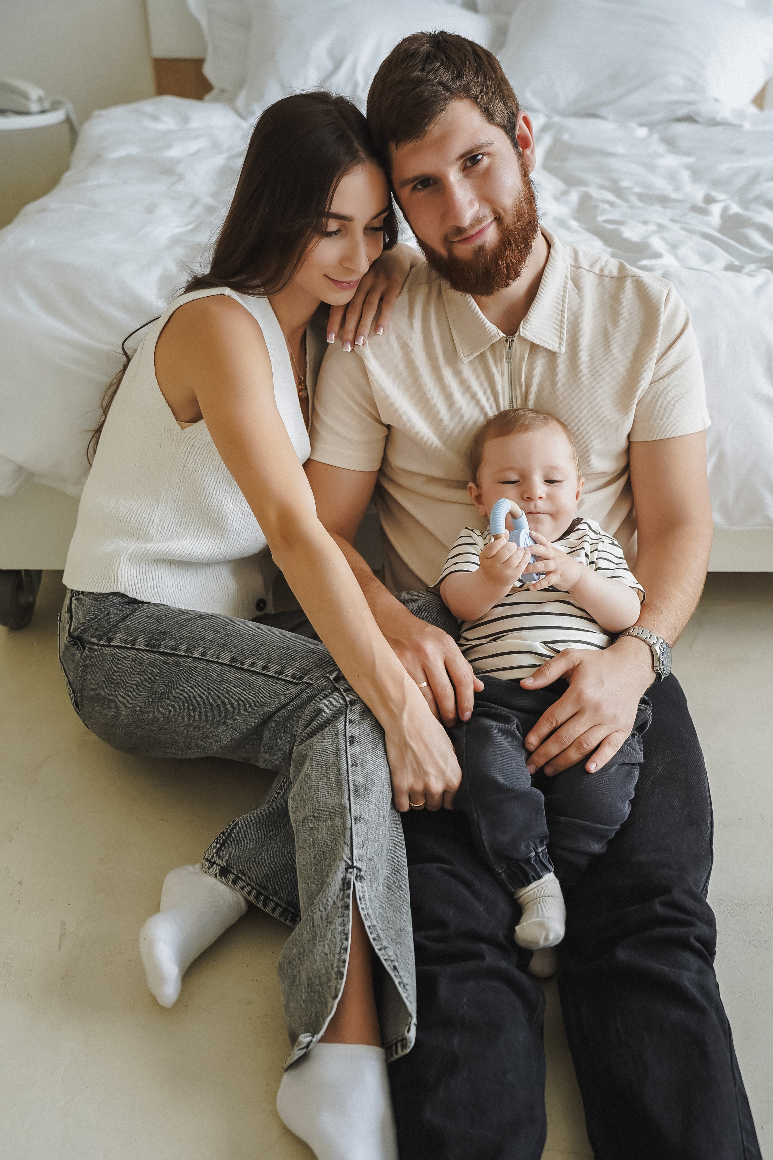 Ира, Вадим и Лёва. Свадебный фотограф в Москве Яна Деньгина