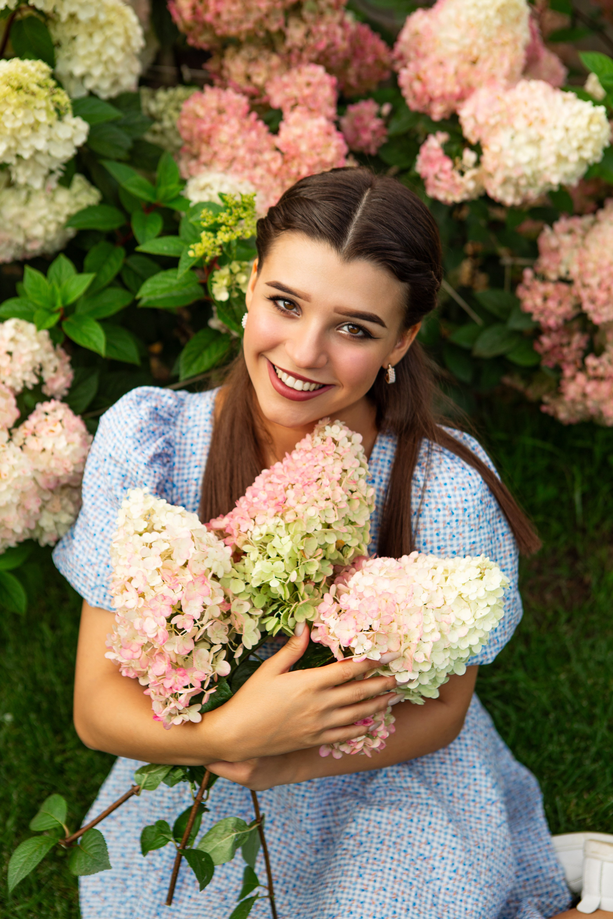 В саду гортензий. Семейный и контент- фотограф Анна Уткина, Электросталь, Ногинск, Москва