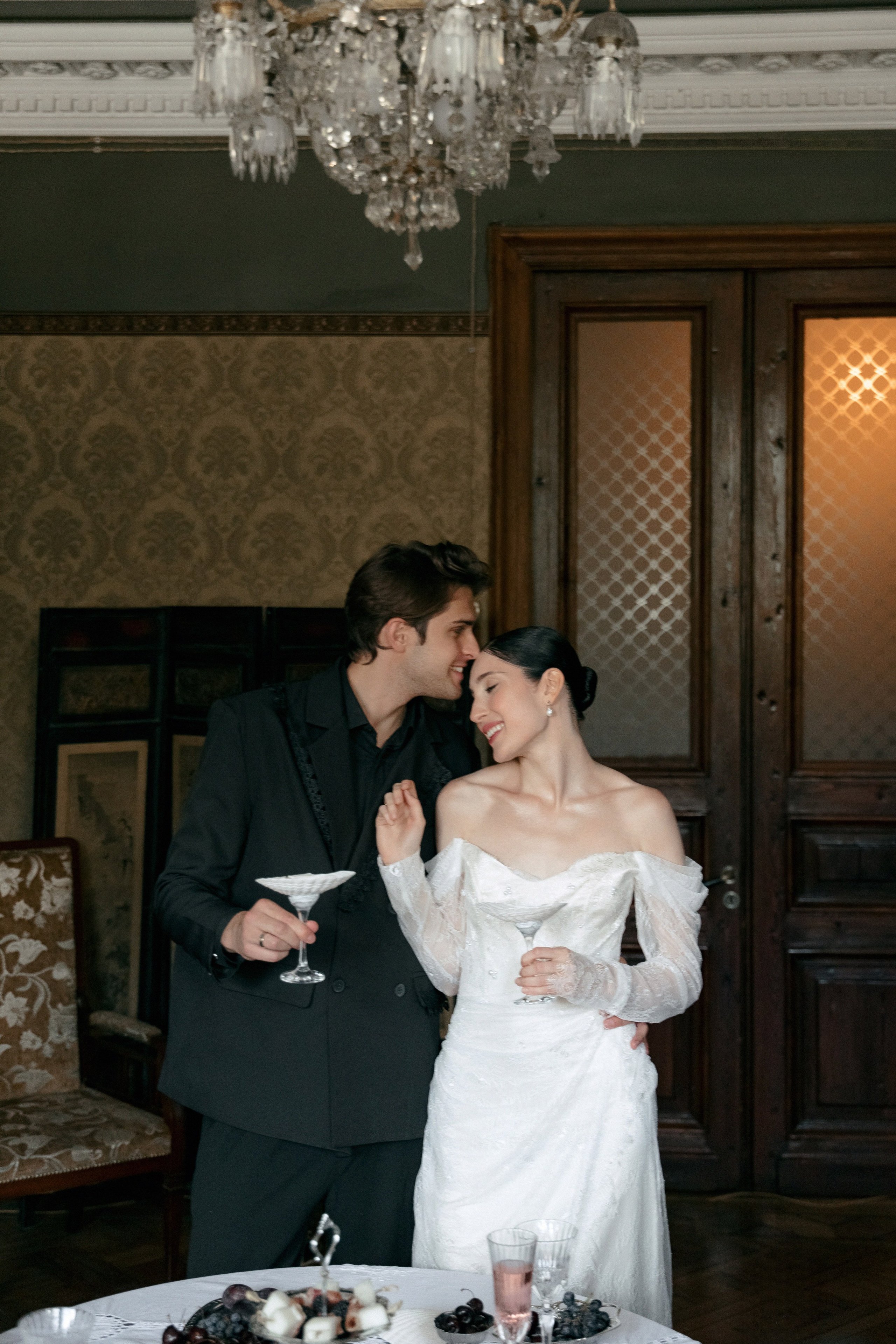 Винтажная история Полины и Дмитрия. Свадебный фотограф Москва