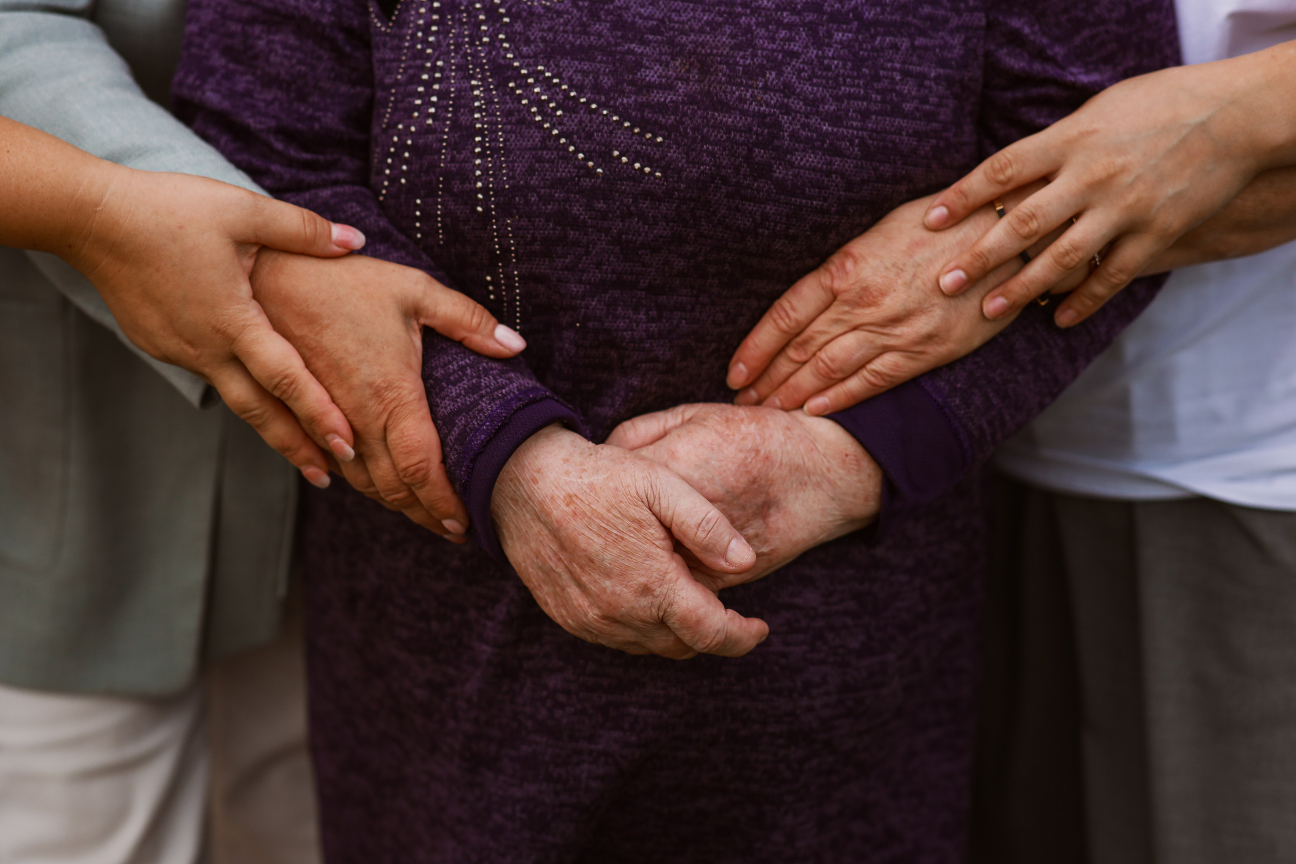 Семейная сьемка — 4 поколения