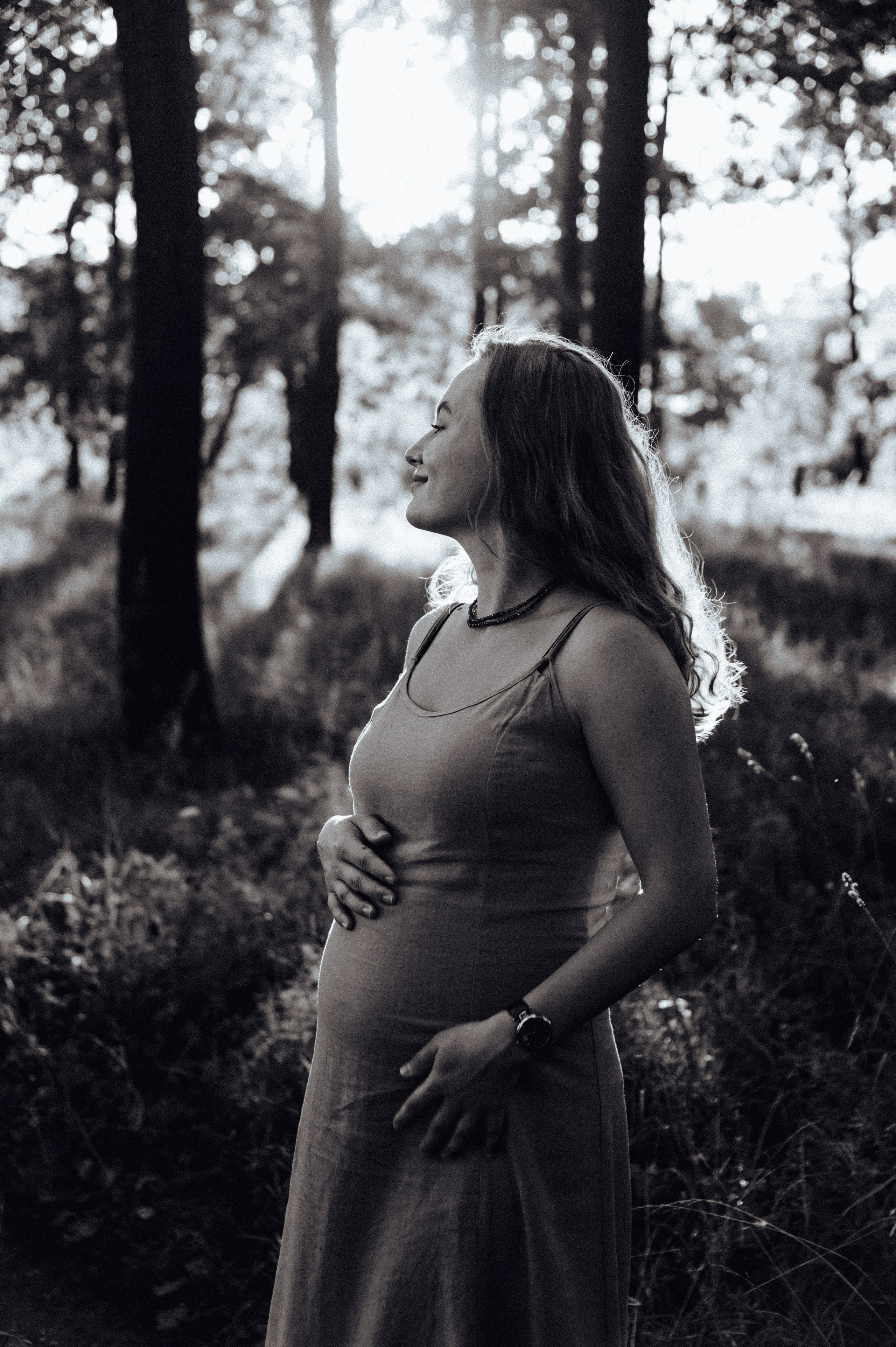 Лес.закат.Вика и Денис. Детский и семейный фотограф Катерина Мишина