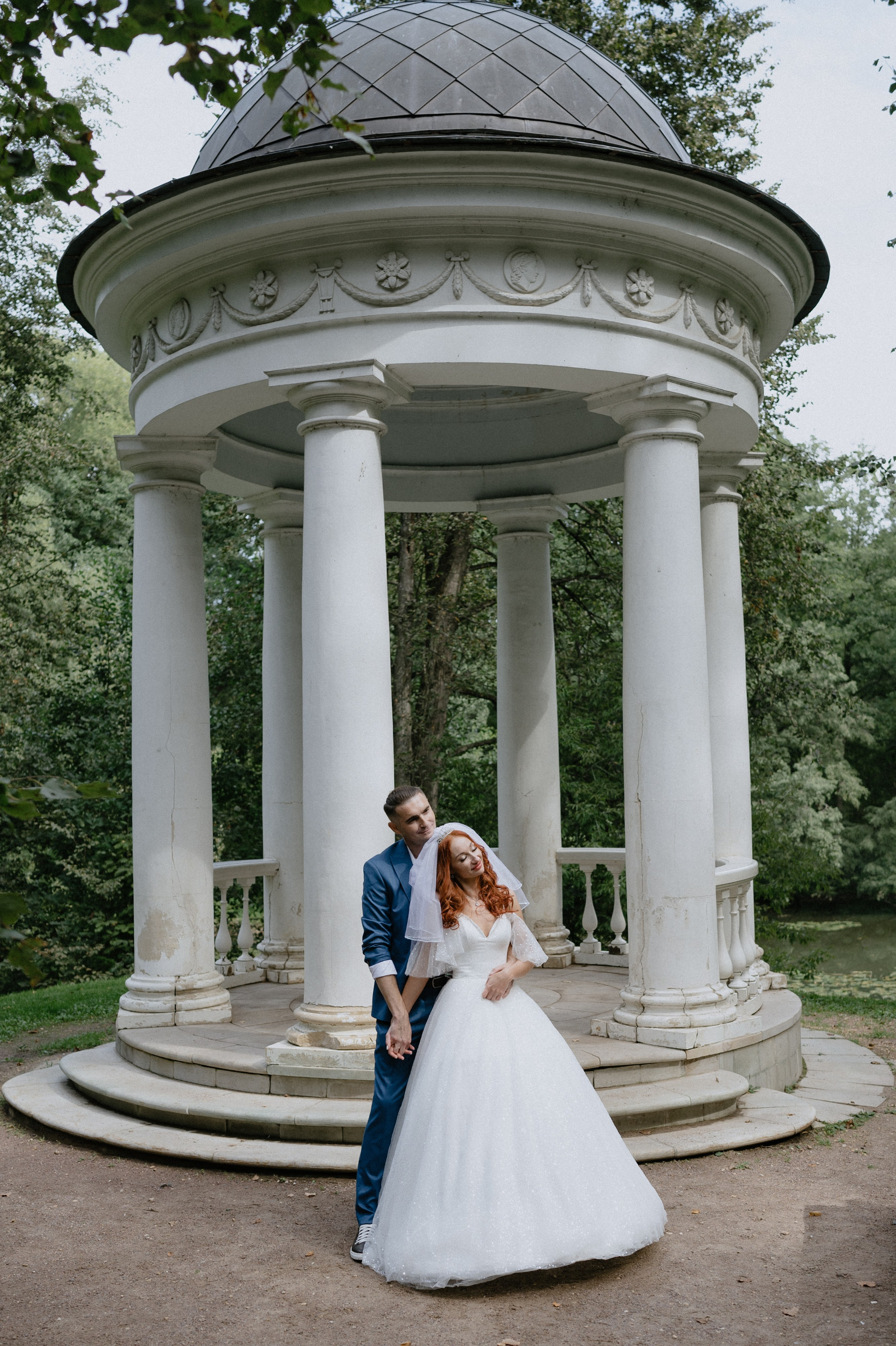 Регистрация брака и свадебная фотосессия в музее-заповеднике Остафьево. Свадебный фотограф Москва — Сергей и Татьяна