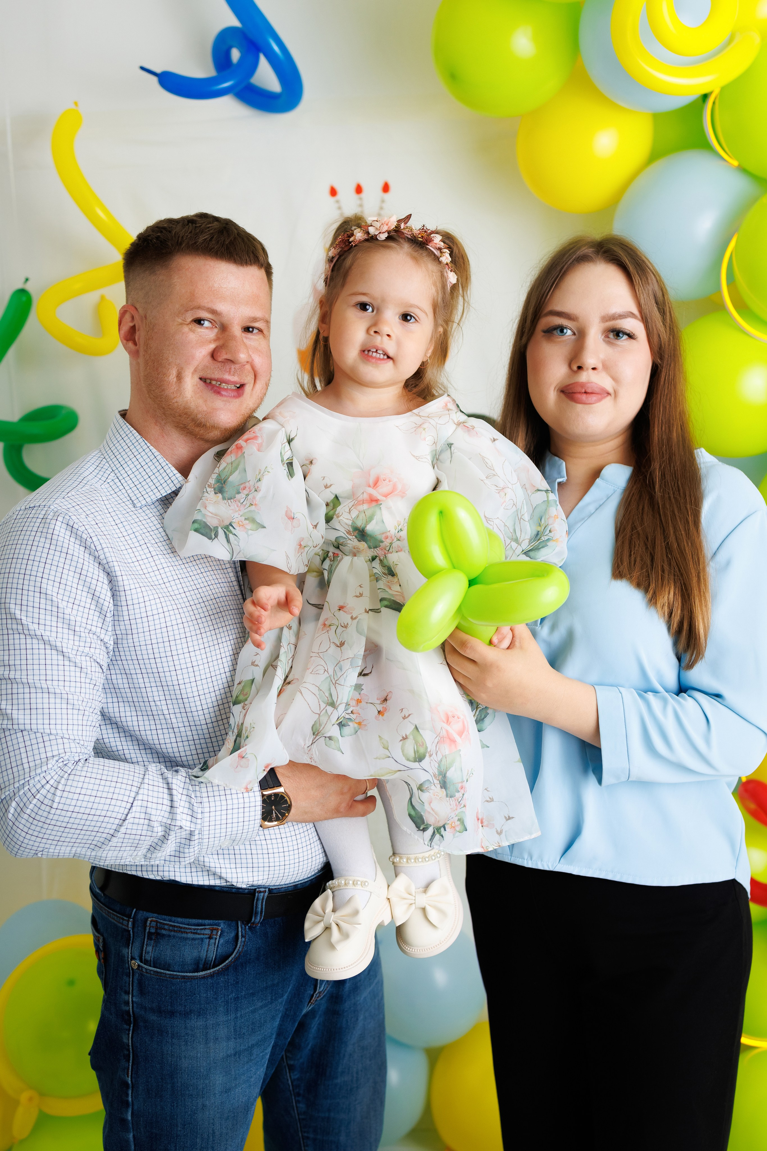 Дашеньке 2 годика. Фотограф новорожденный малышей Новосибирск