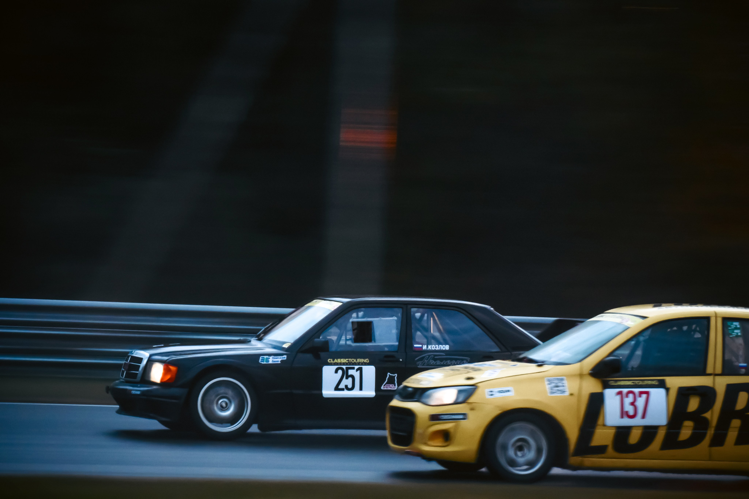 Classic Touring 6 этап 2024 Moscow Raceway. Голосов Дмитрий — автоспортивный фотограф