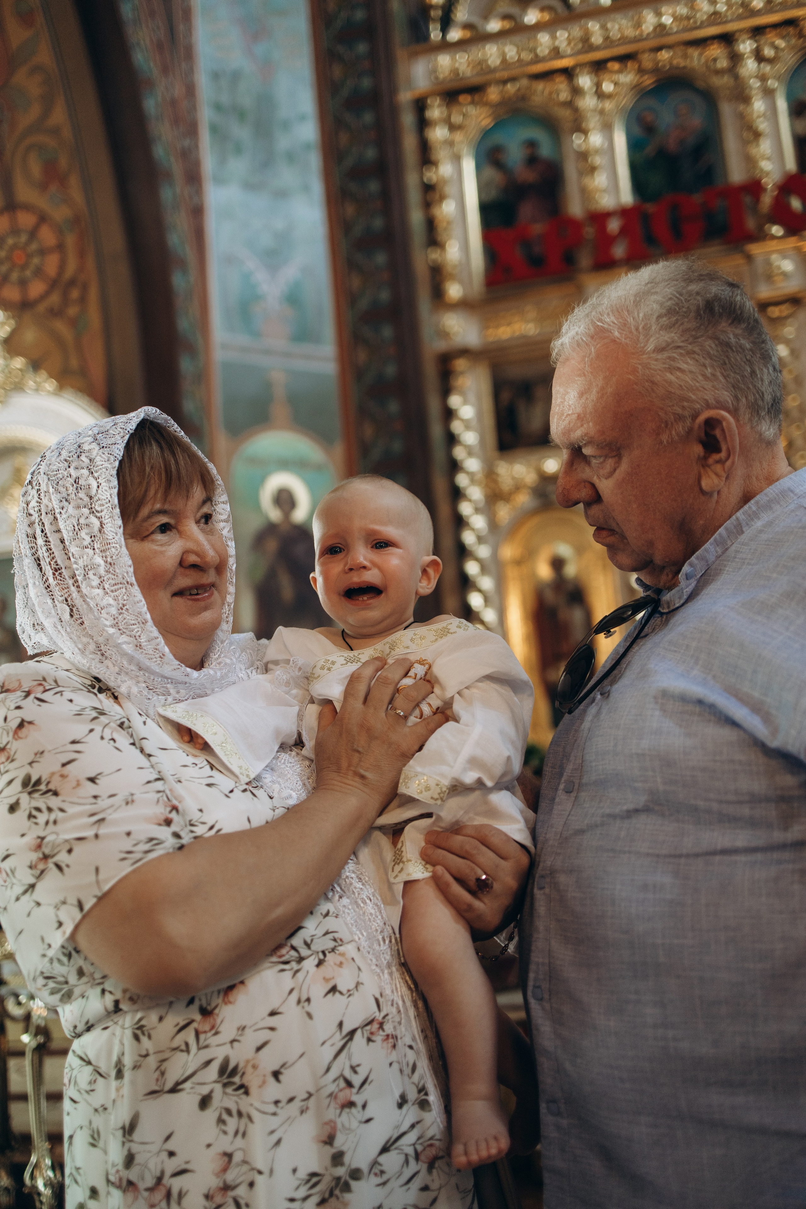 Двойное крещение Анны и Саши. Самый теплый фотограф в Краснодаре Рябоконь Ксения