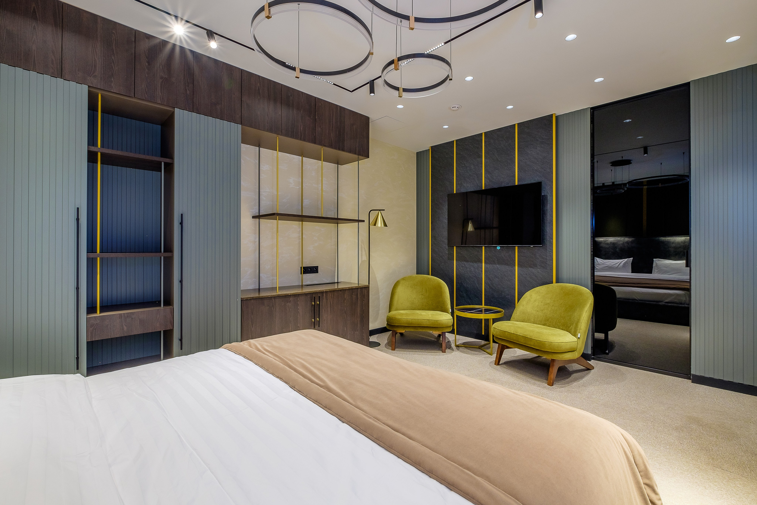 корпусная мебель фотосъёмка, фото корпусной мебели в Рязани, мебель в интерьере, гостиничный номер в Рязани