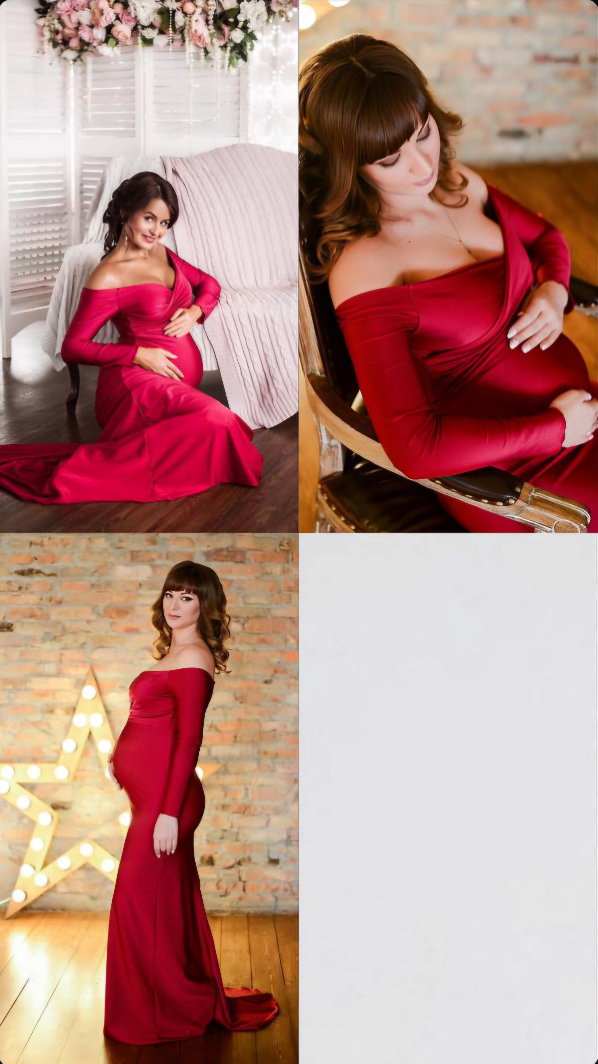 Платье силуэтное для фотосессии беременных 44рр