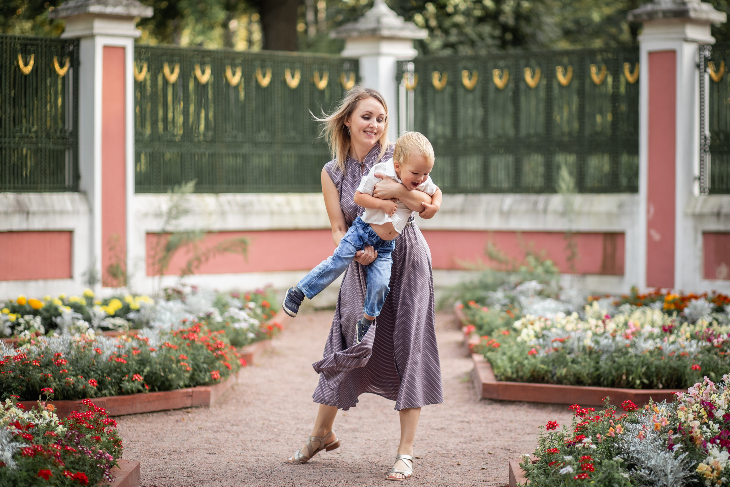 Семейная прогулка в Кусково. Женский и семейный фотограф в Москве Анна Боярченкова