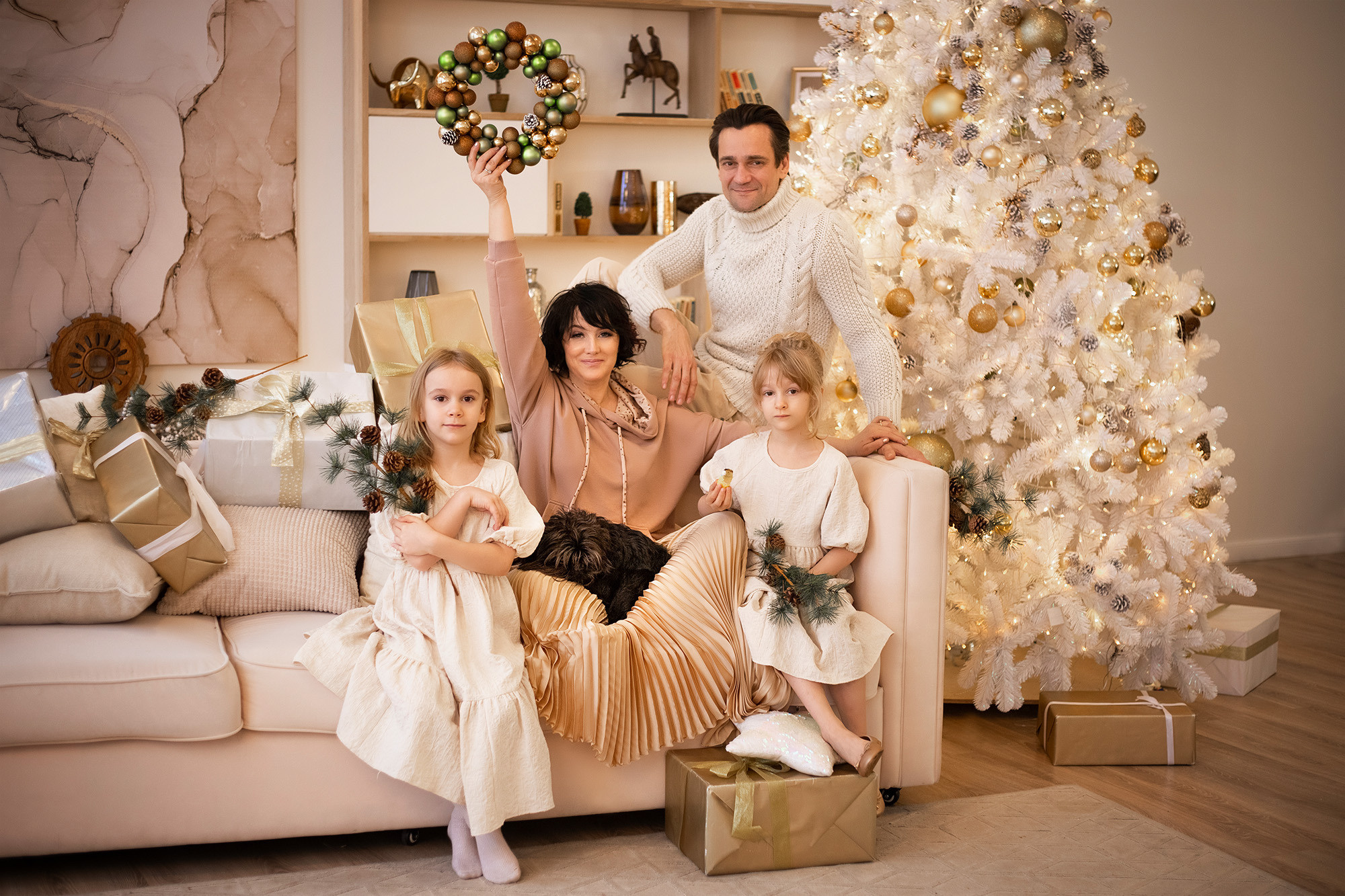 Новый год. Женский и семейный фотограф в Москве Анна Боярченкова