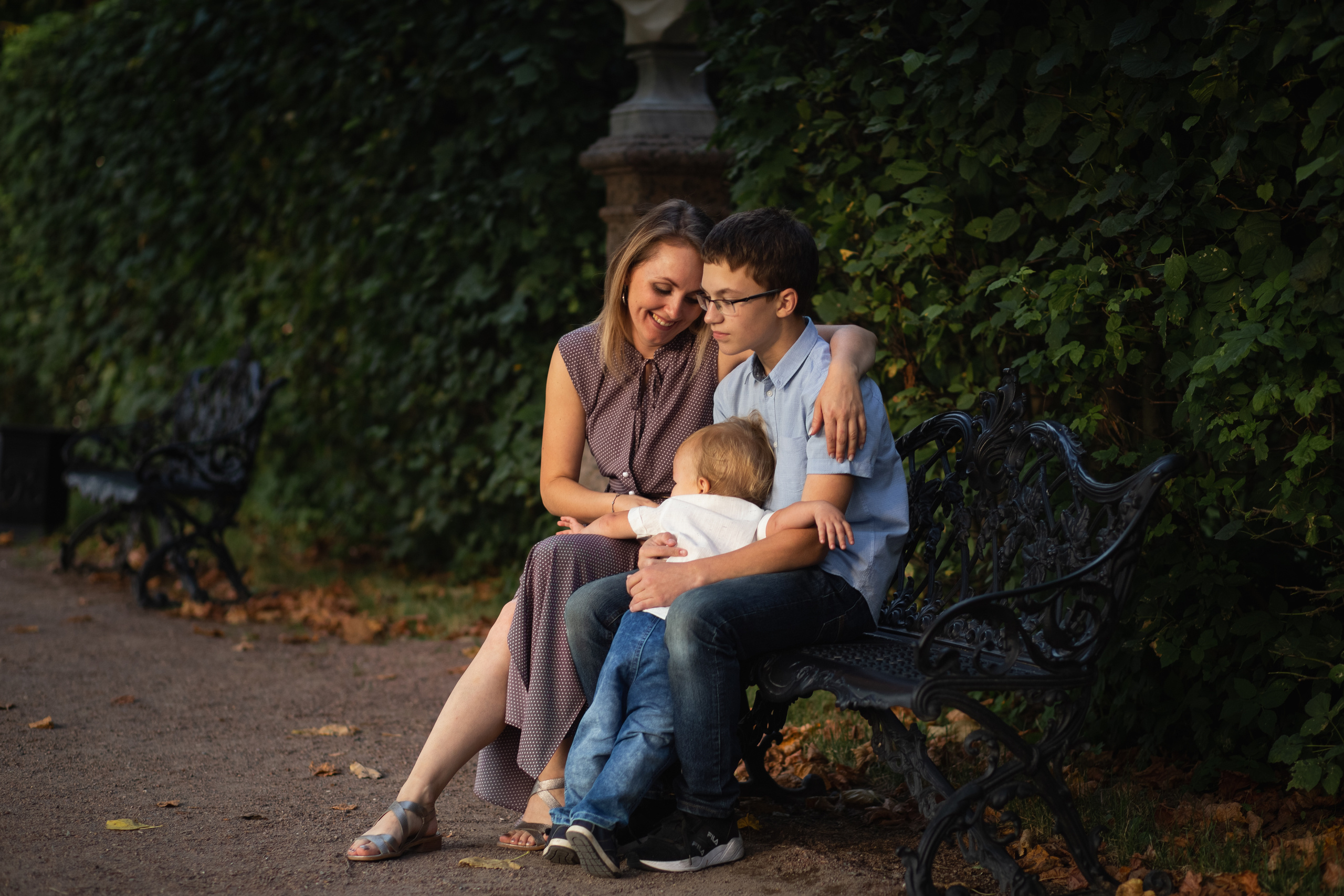 Семейная прогулка в Кусково. Женский и семейный фотограф в Москве Анна Боярченкова