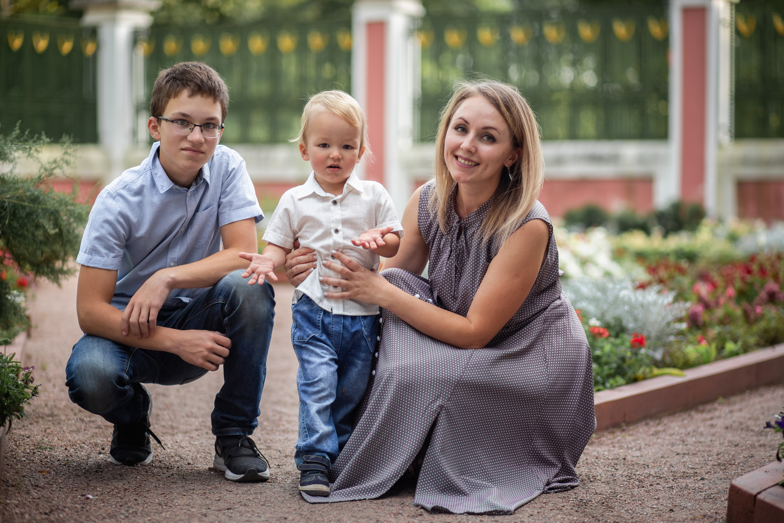 Семейная прогулка в Кусково. Женский и семейный фотограф в Москве Анна Боярченкова