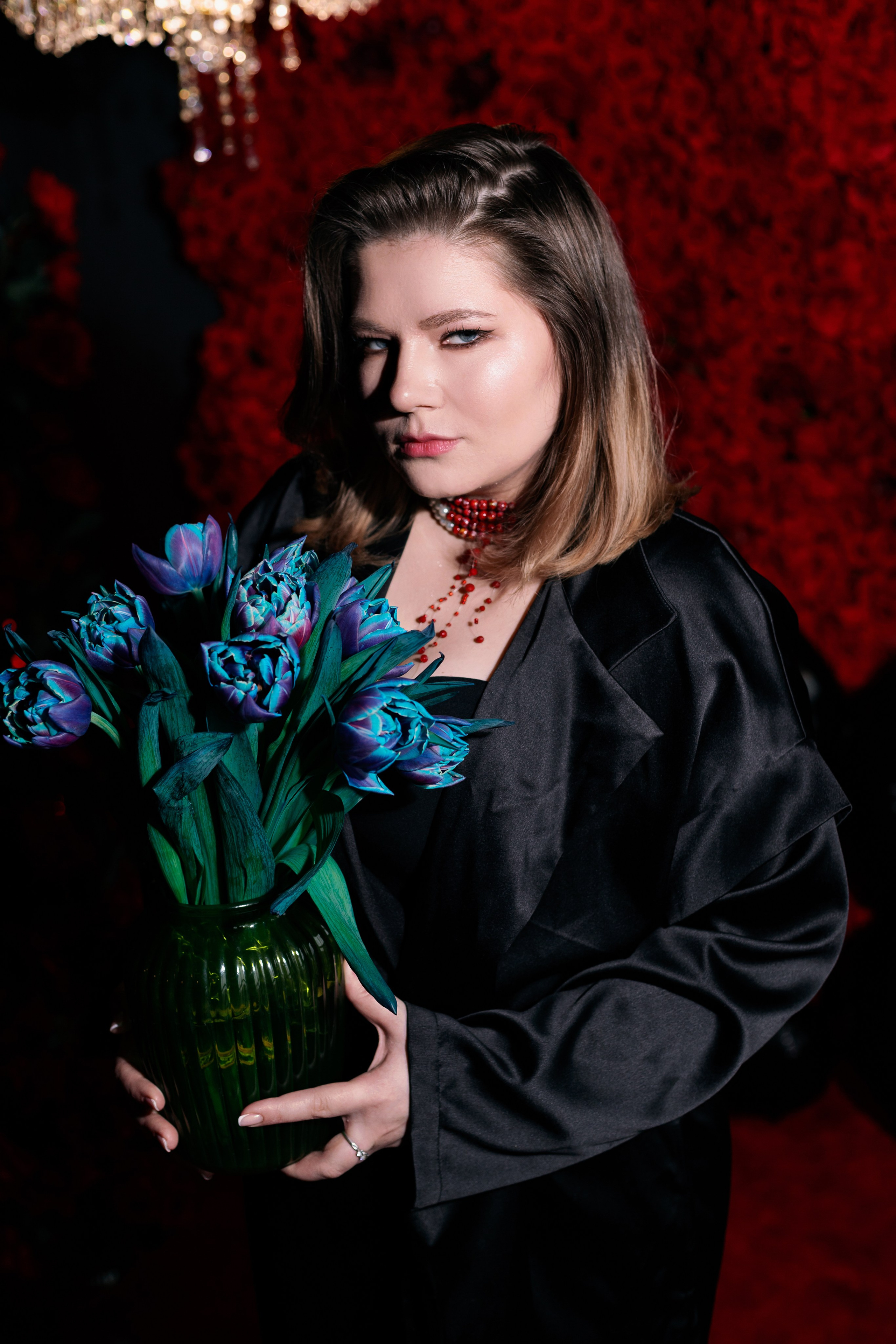 Фотосессия для девушки с бенто тортом в студии. Фотограф в Санкт-Петербурге, Анна Скворцова