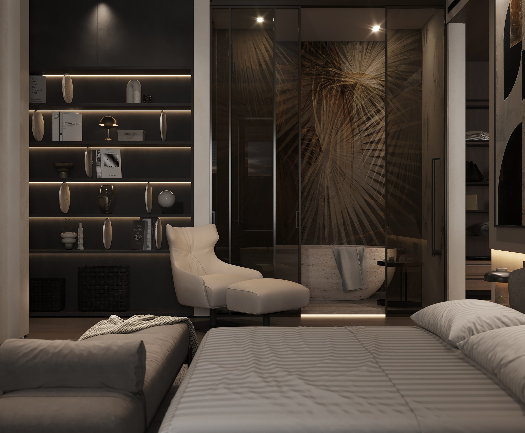 Patriarch Ponds Apartment. Алла Нечаева|Интерьерная визуализация