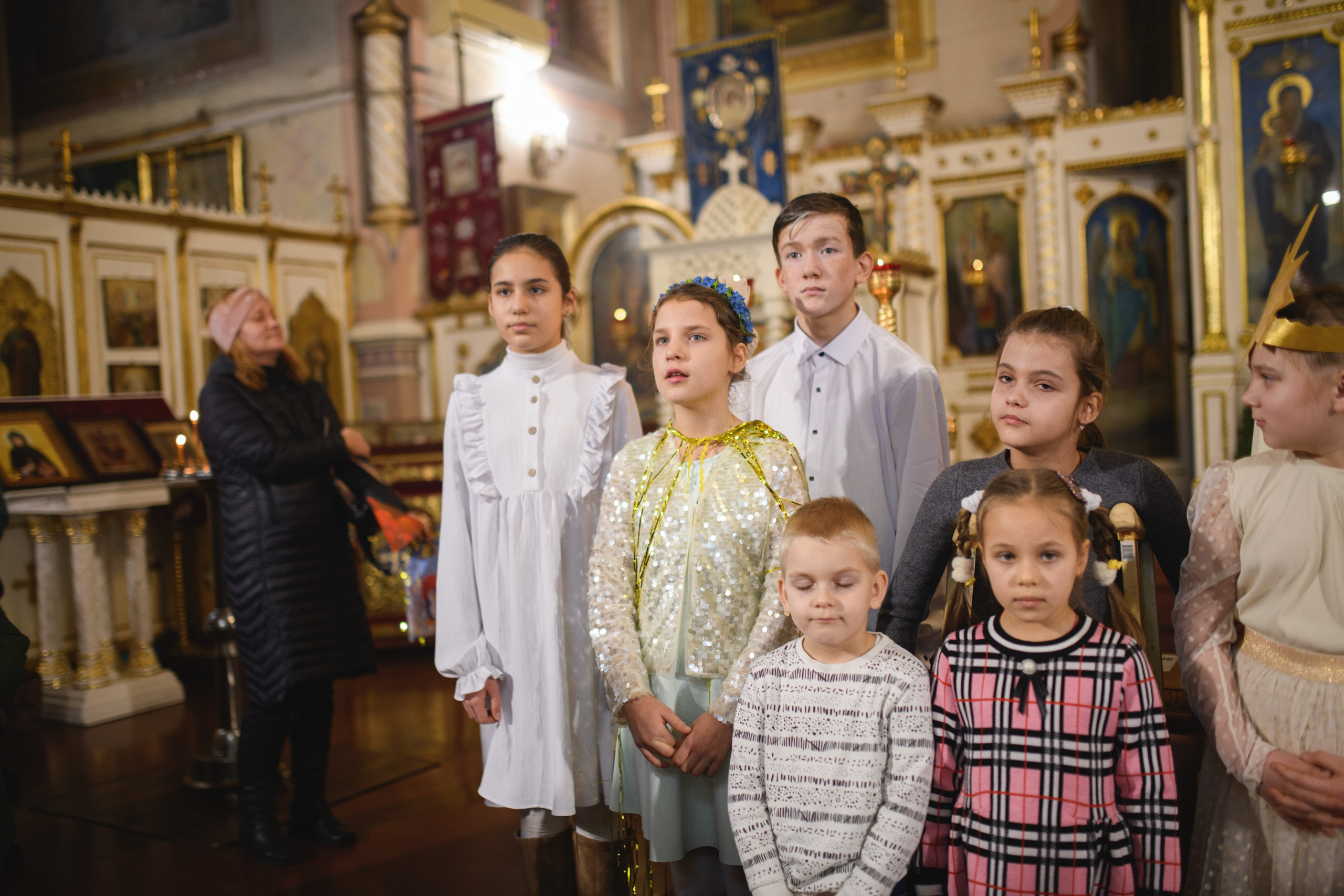 Воскресная школа и хор 14.01.2024. Семейный и свадебный фотограф в Феодосии и Коктебеле