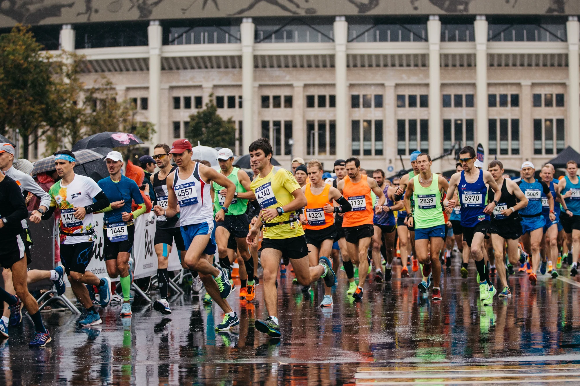 Moscow Marathon 2018. Спортивный и бизнес фотограф Арсений Голышкин