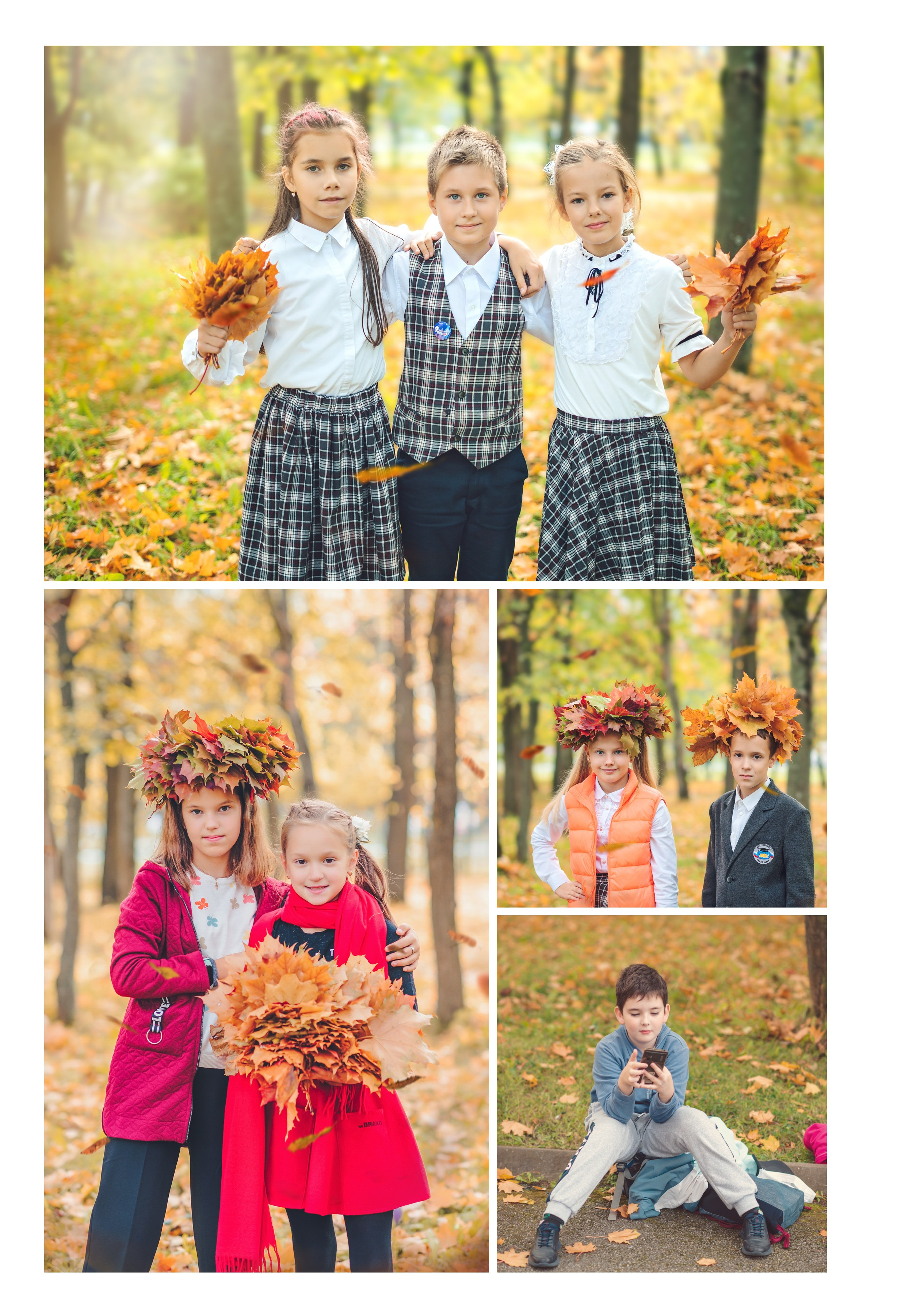 Лайфбук 4 класс. Семейный и детский фотограф Марина Тувиста в Санкт-Петербурге