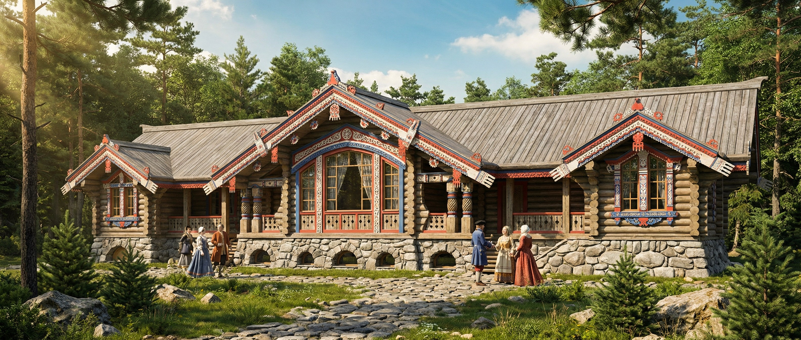 Царская баня, 500 м². Архитектор Касаткин и Партнёры