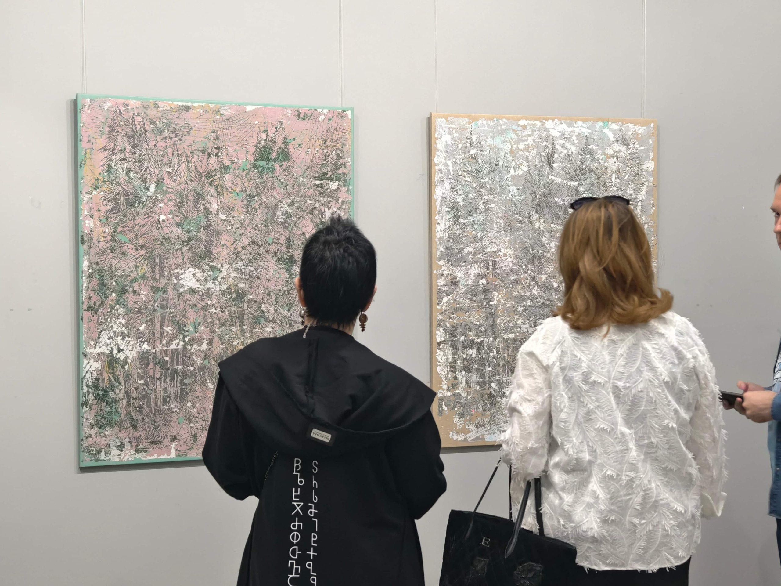 Деревья в системе «Лес». Сайт художника Ильи Гололобова. Современное искусство, заказ работ