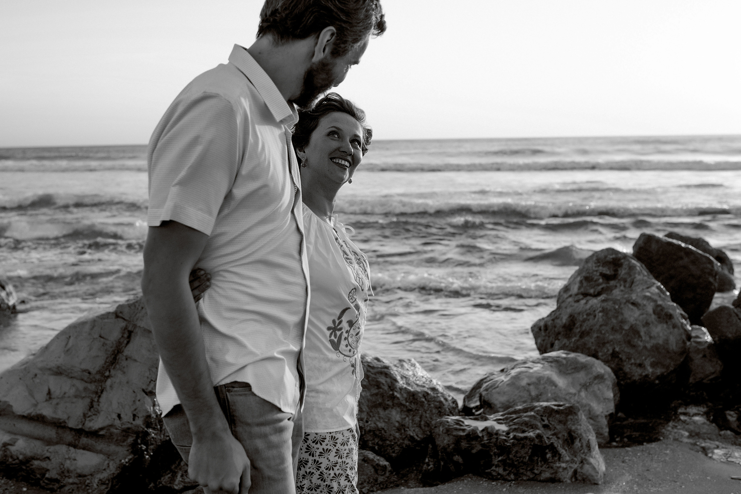 Семейная прогулка у моря. Профессиональный фотограф. Портрет, семья, дети