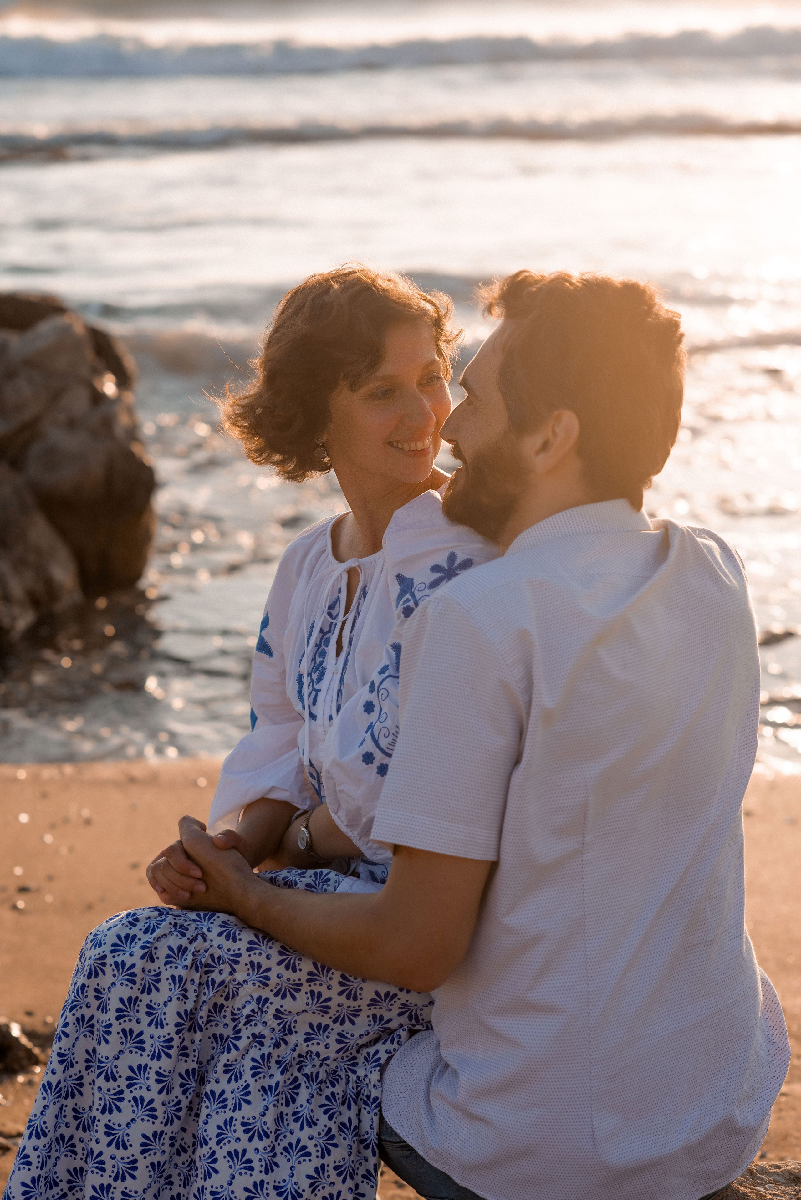 Семейная прогулка у моря. Профессиональный фотограф. Портрет, семья, дети