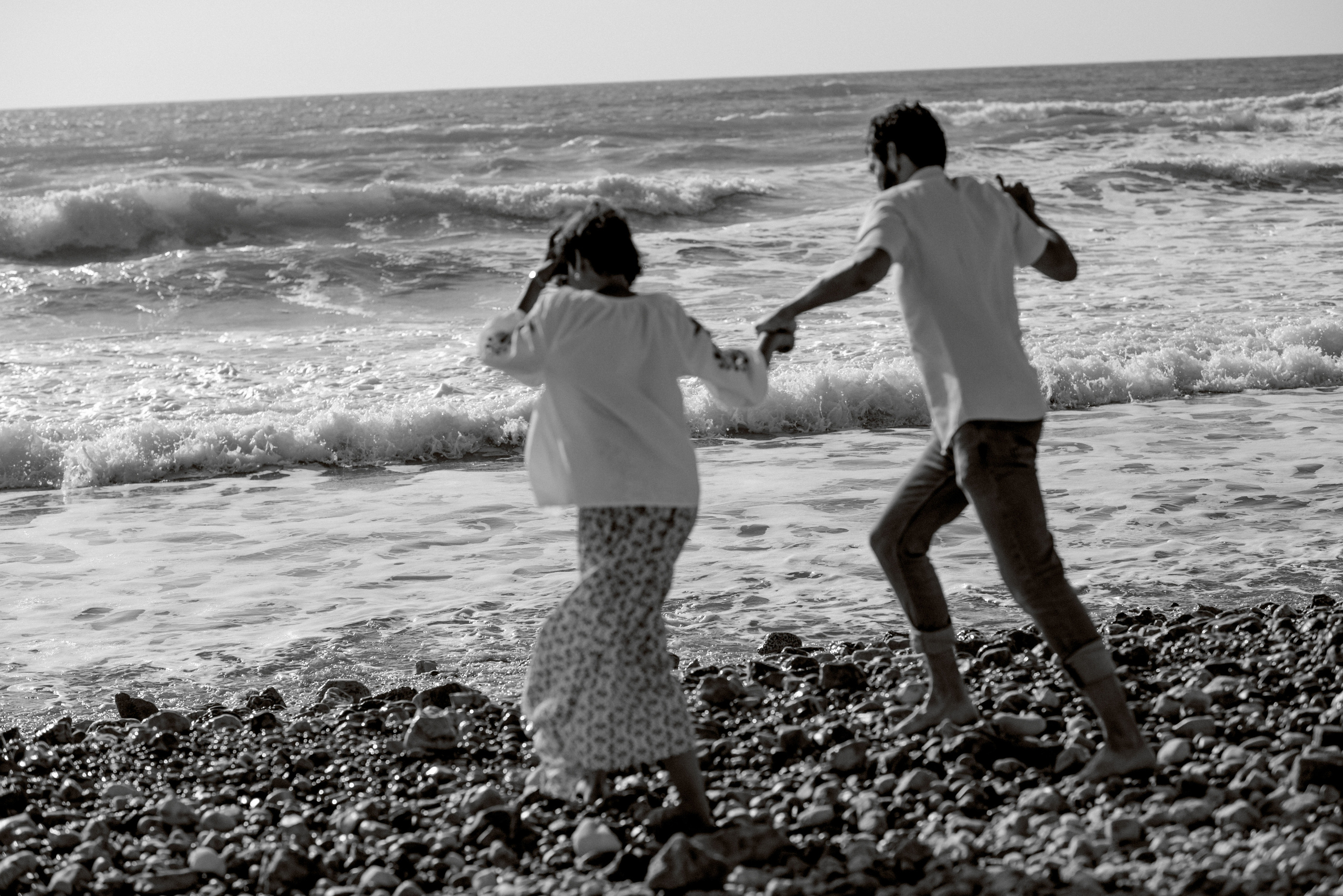 Семейная прогулка у моря. Профессиональный фотограф. Портрет, семья, дети