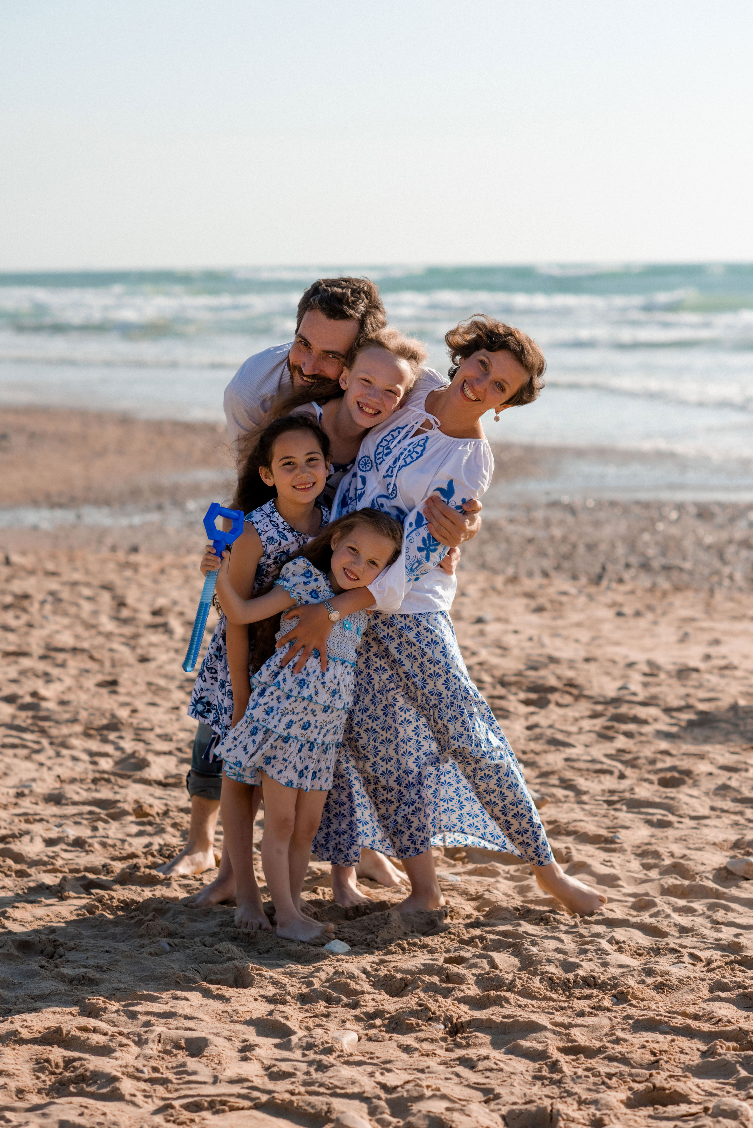 Семейная прогулка у моря. Профессиональный фотограф. Портрет, семья, дети